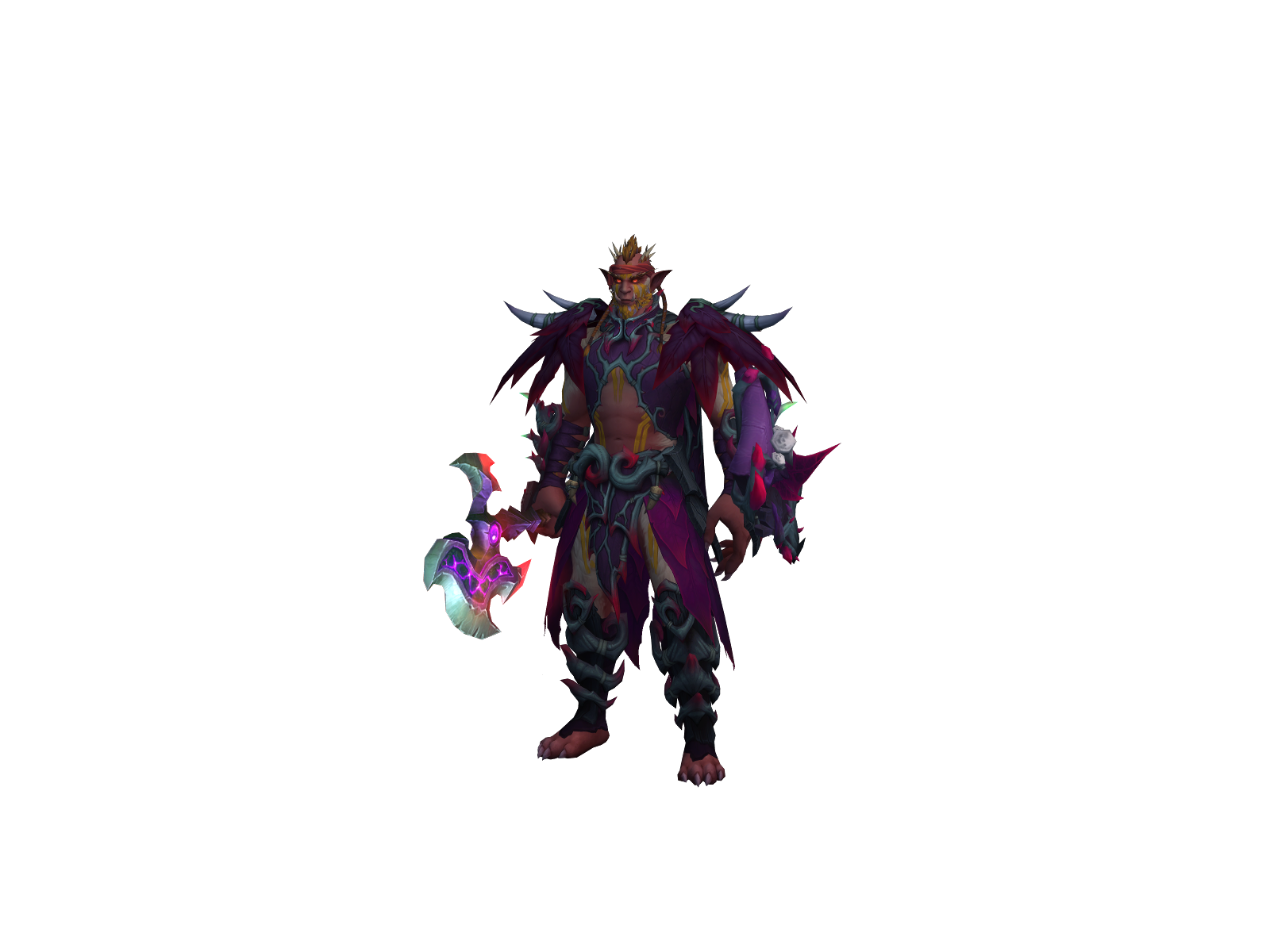 Spyke 3D character render