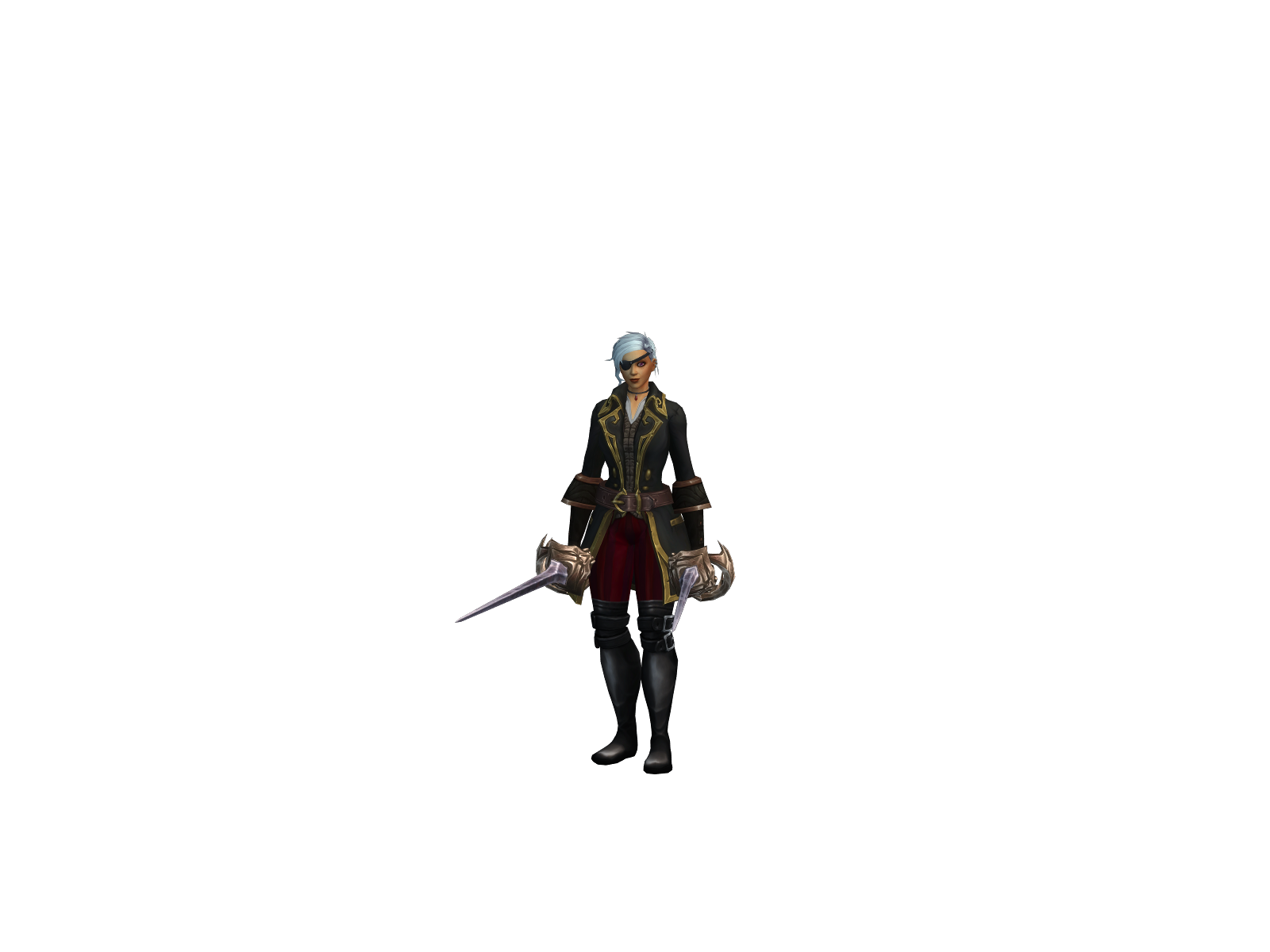 Nahm 3D character render
