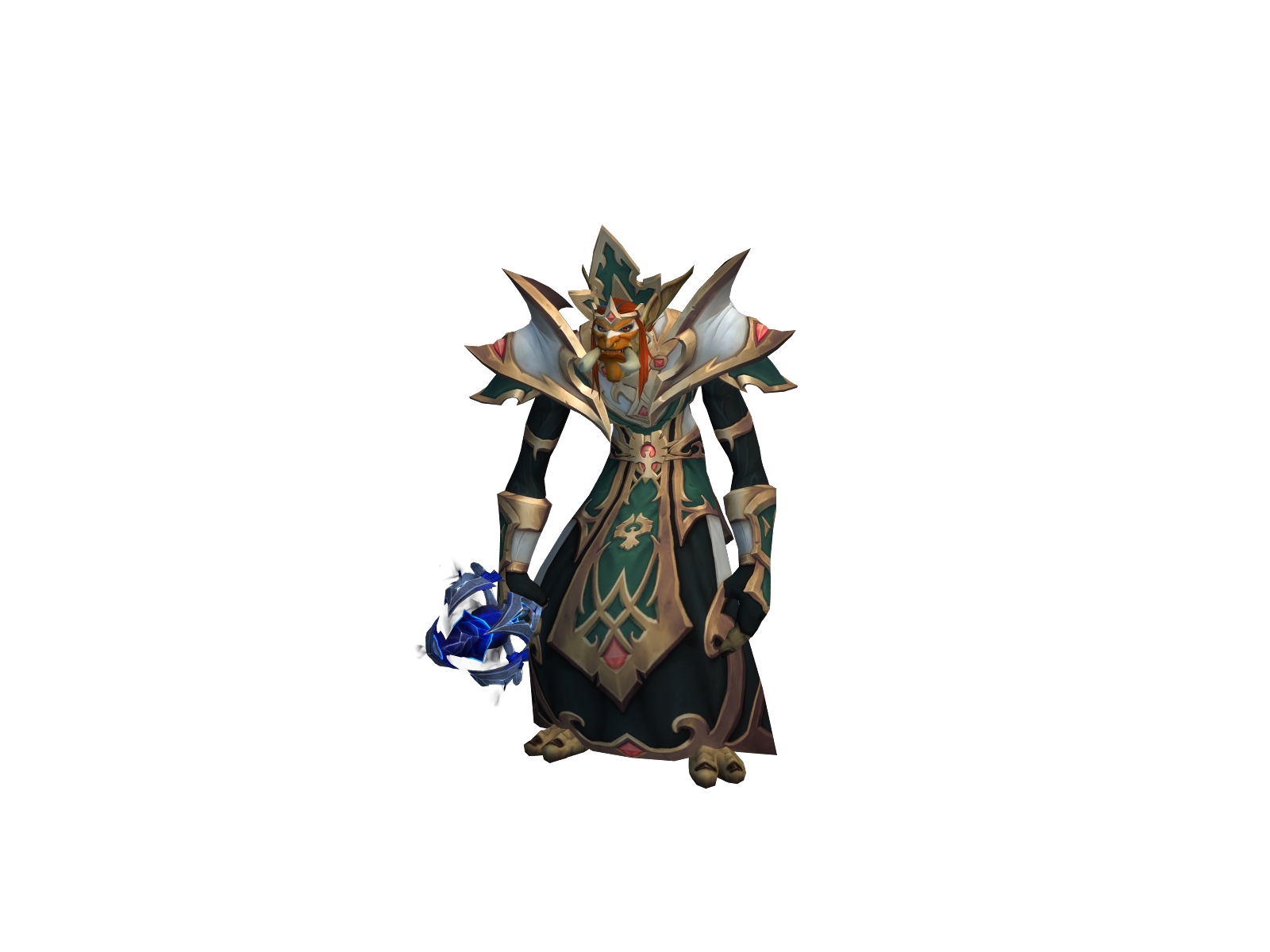 Fookster 3D character render