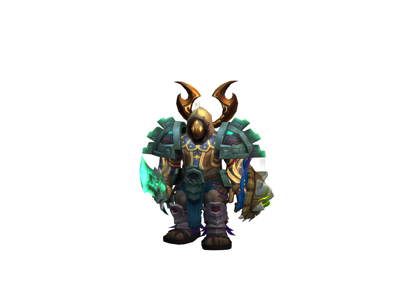Ghimli 3D character render