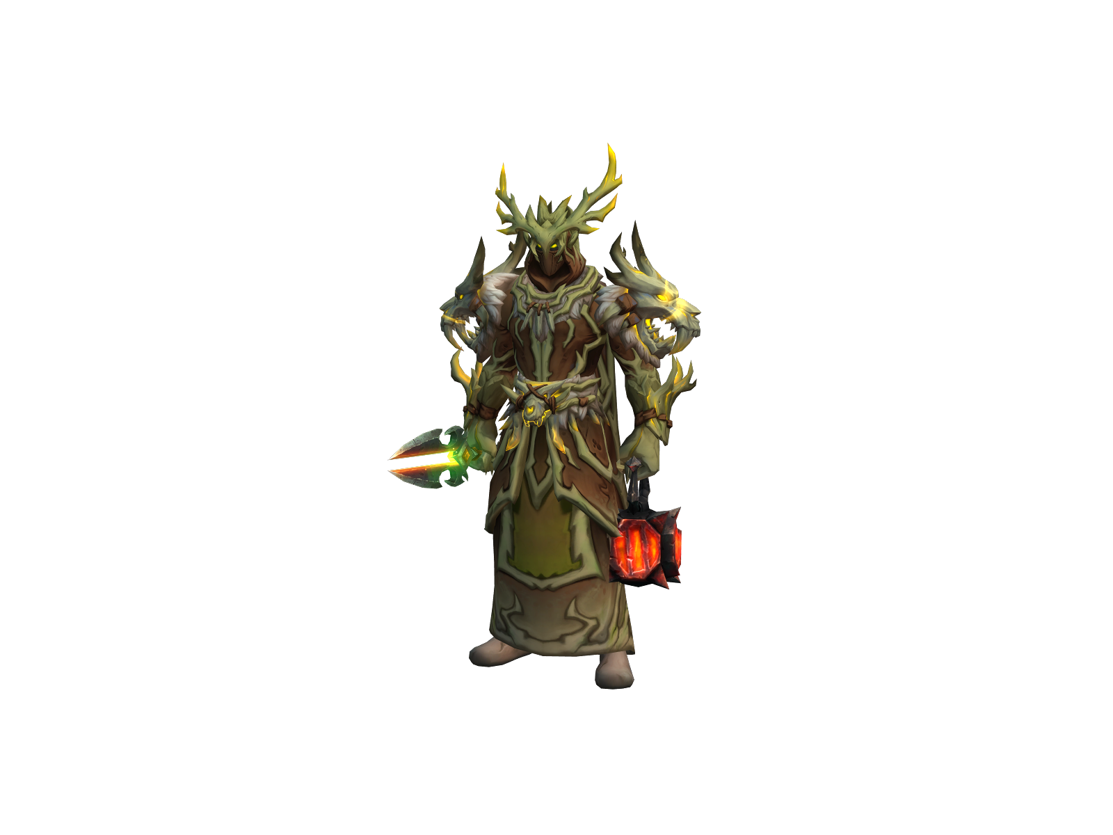 Fleabåg 3D character render