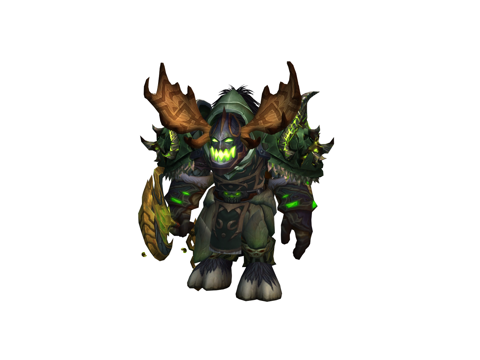 Mootality 3D character render