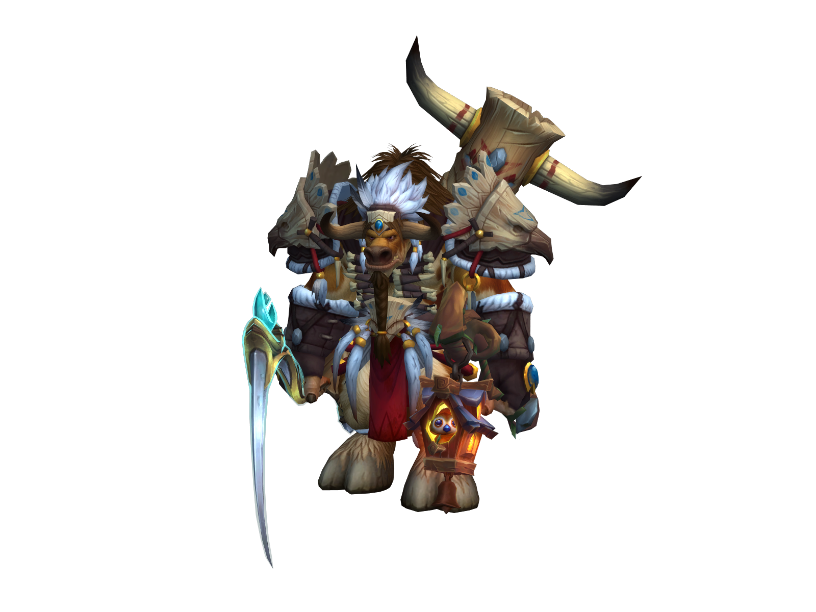 Santatrina 3D character render
