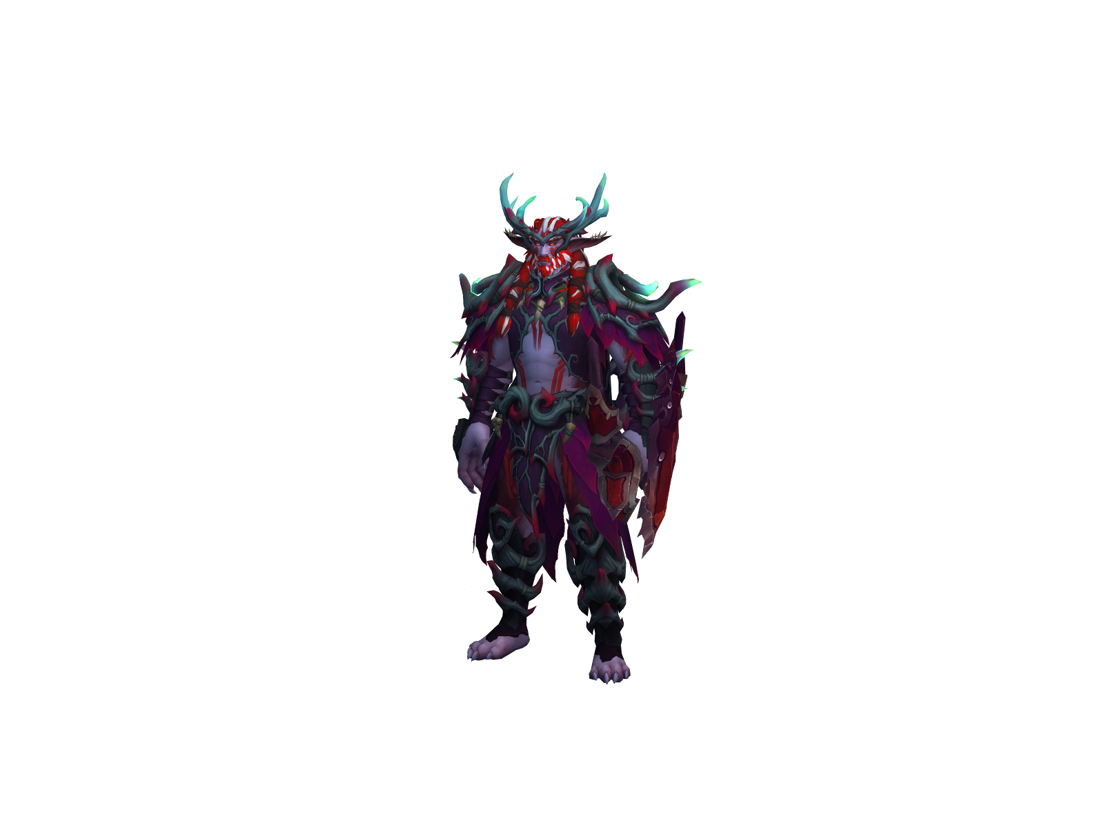 Derearis 3D character render