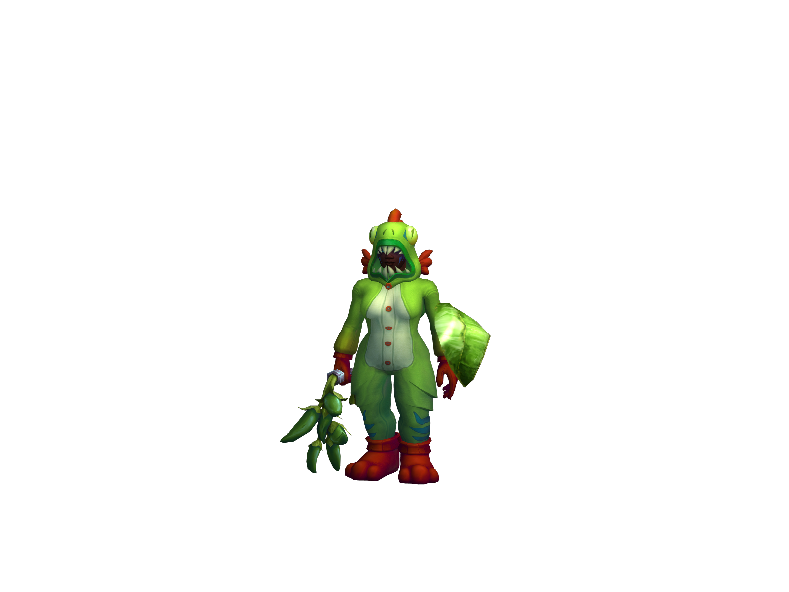 Sensational 3D character render