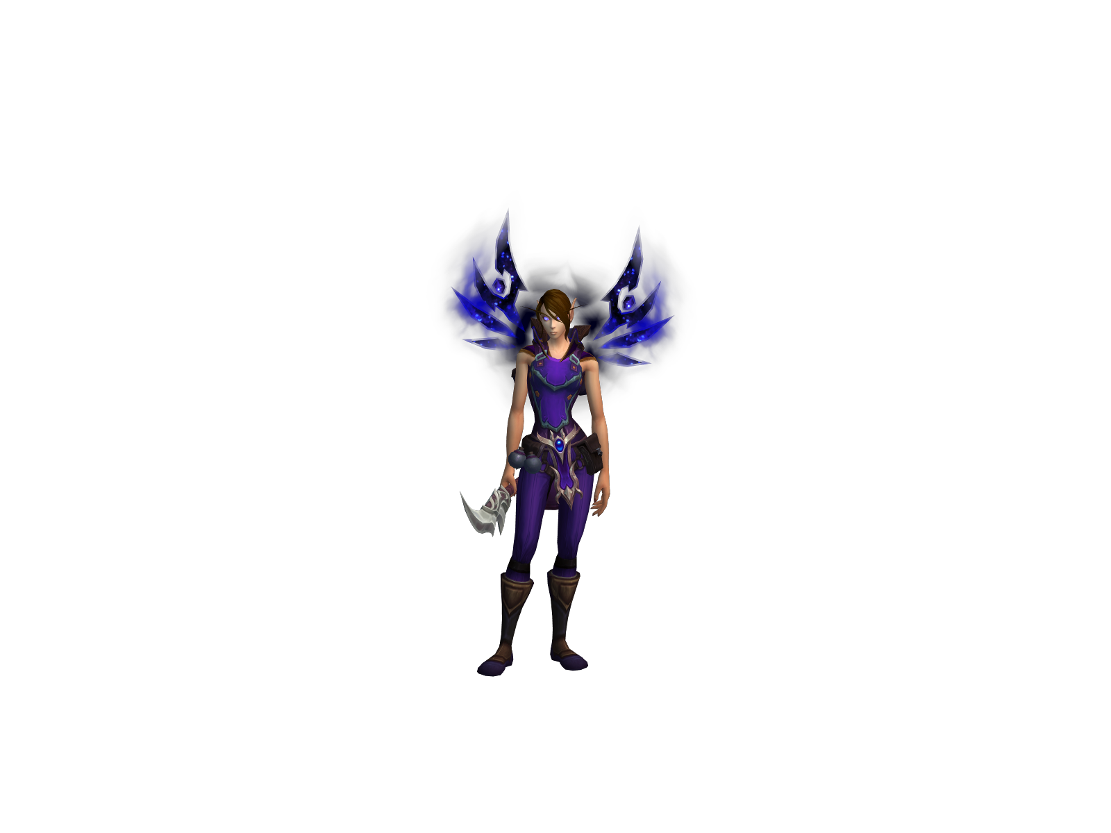 Rosewalker 3D character render
