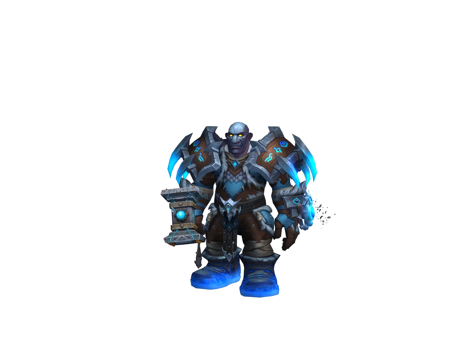 Threehunna 3D character render