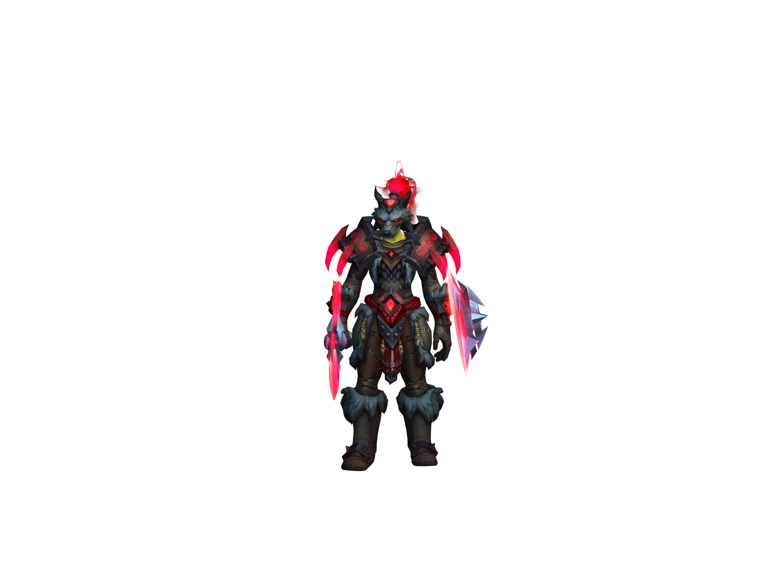Flechy 3D character render