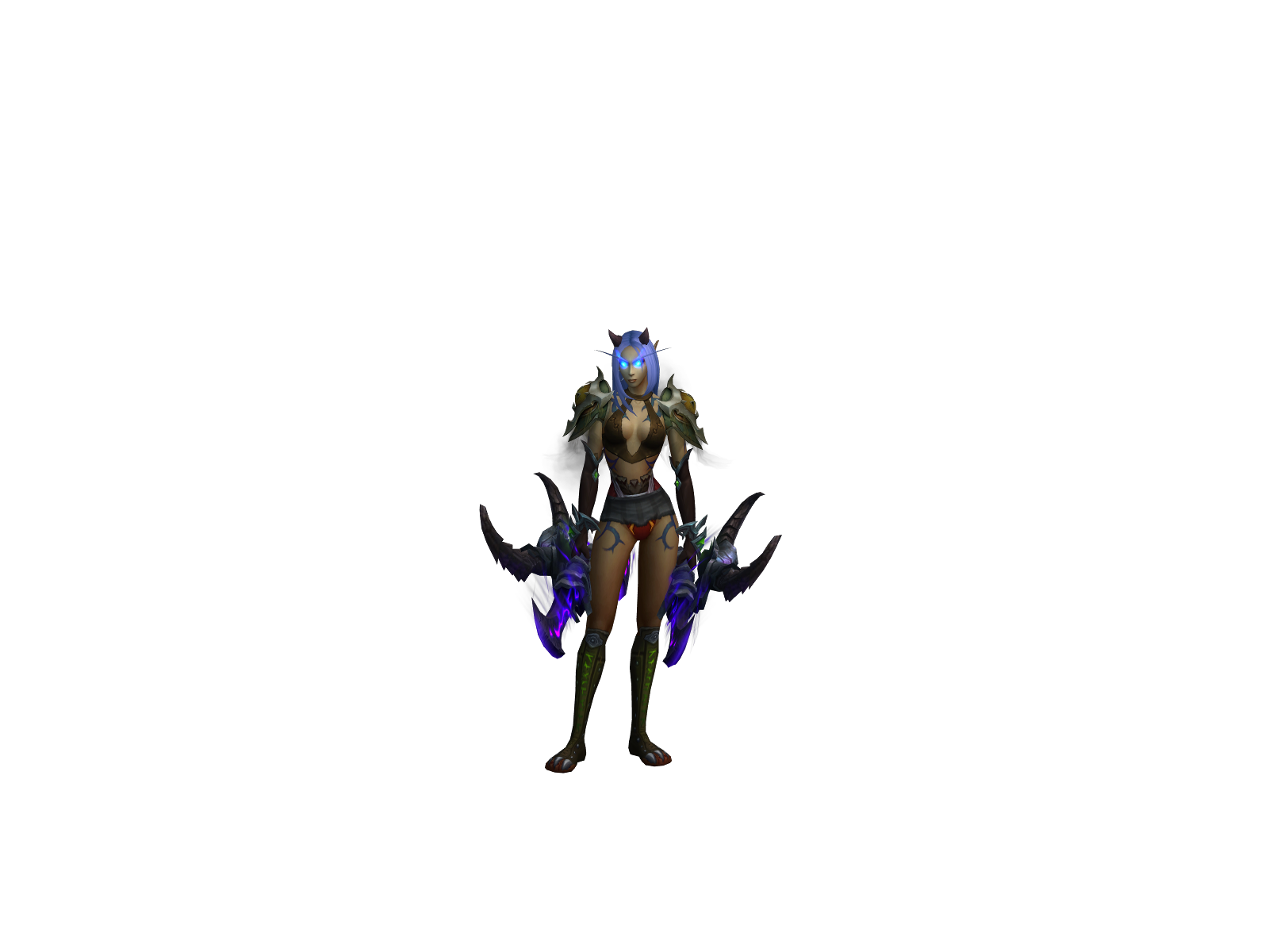 Twinzel 3D character render