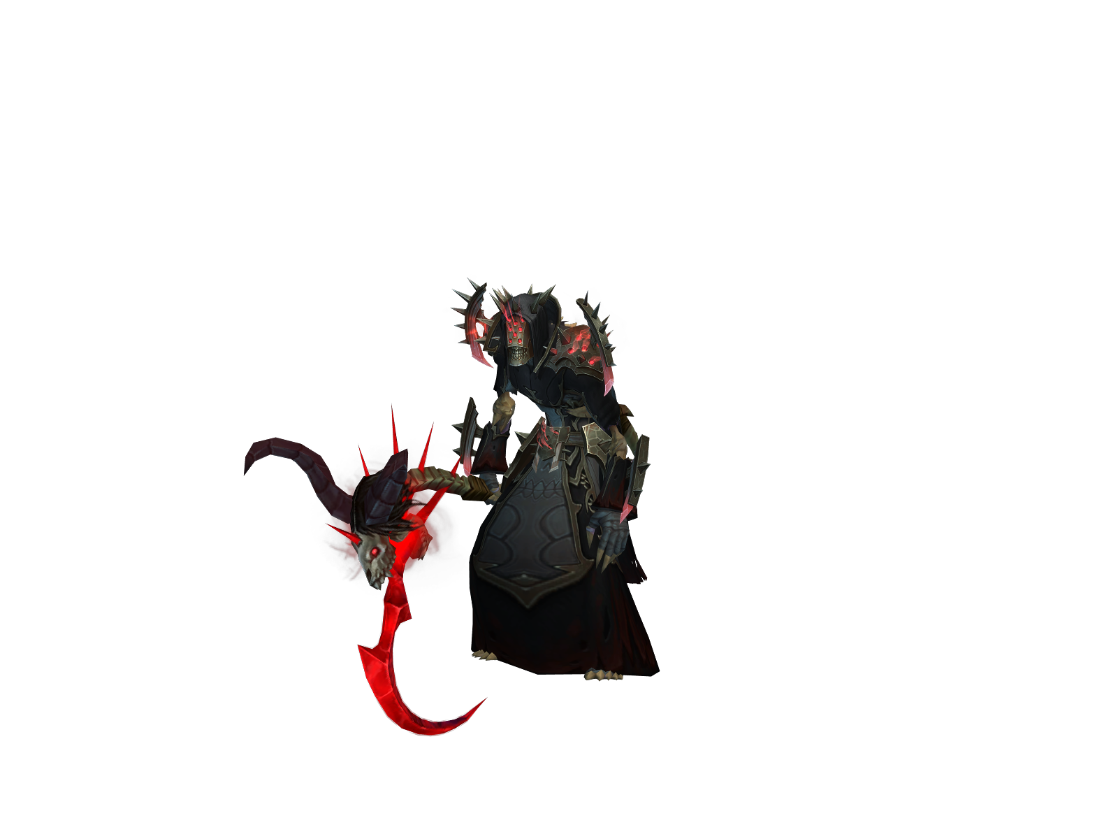 Fiddlestix 3D character render