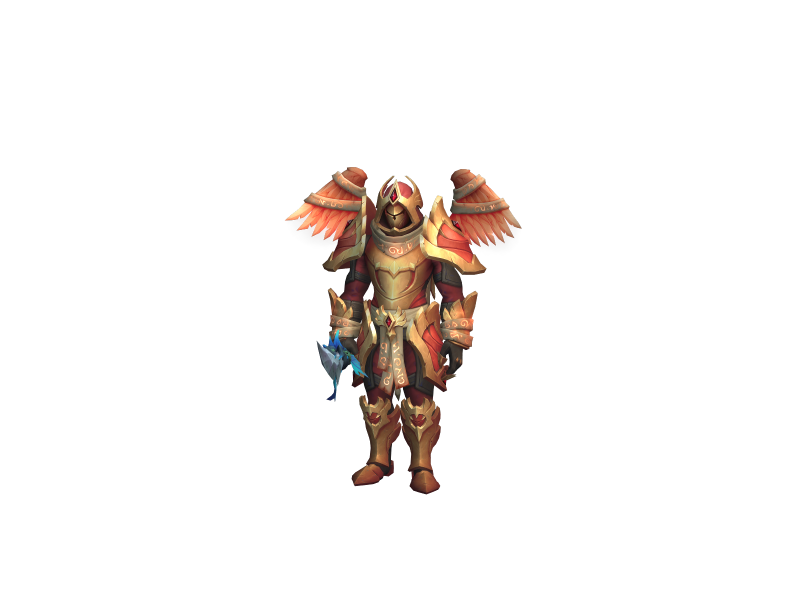 Waleson 3D character render