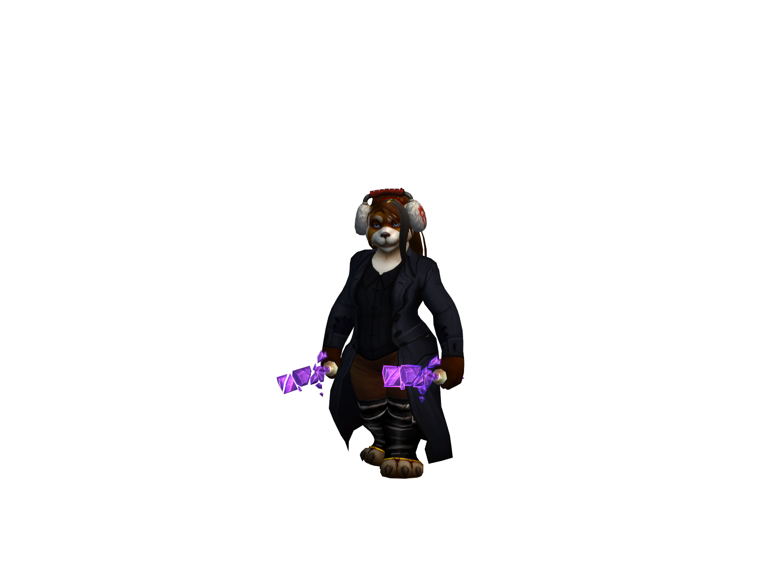 Cuddlepwn 3D character render
