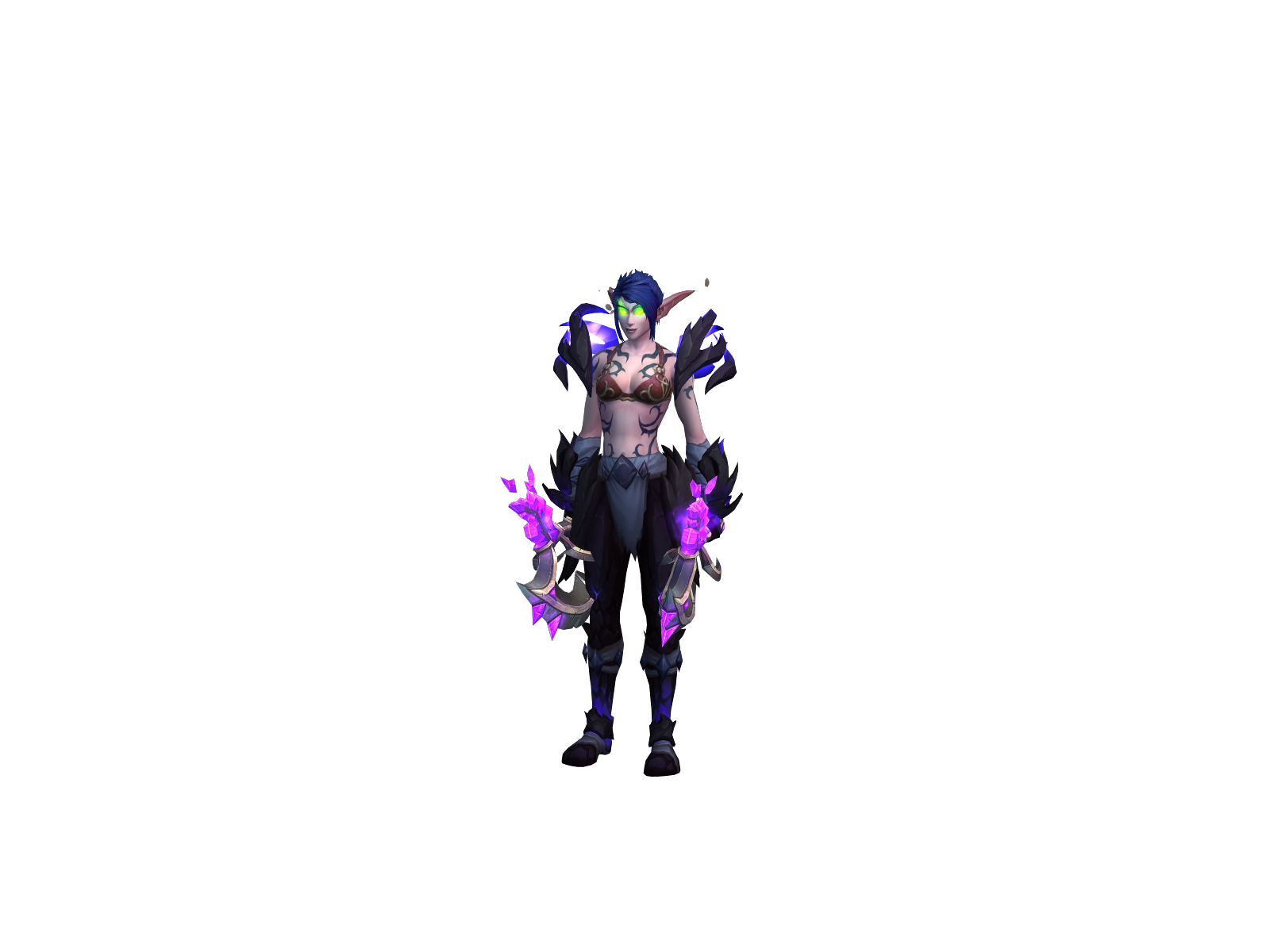 Kazama 3D character render