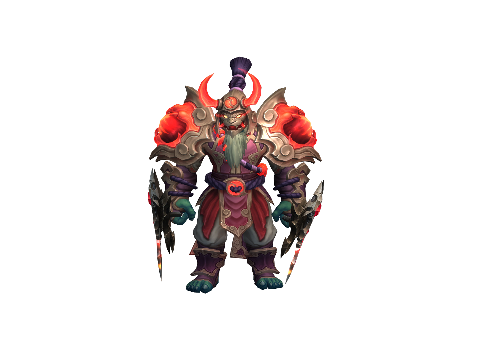 Dao 3D character render