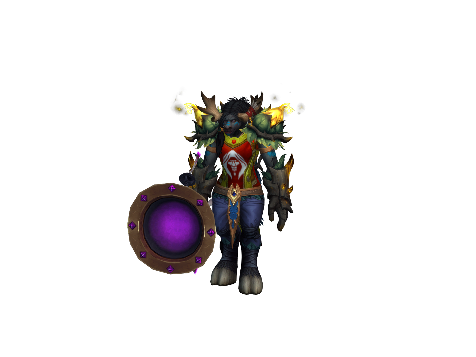 Eyegorette 3D character render