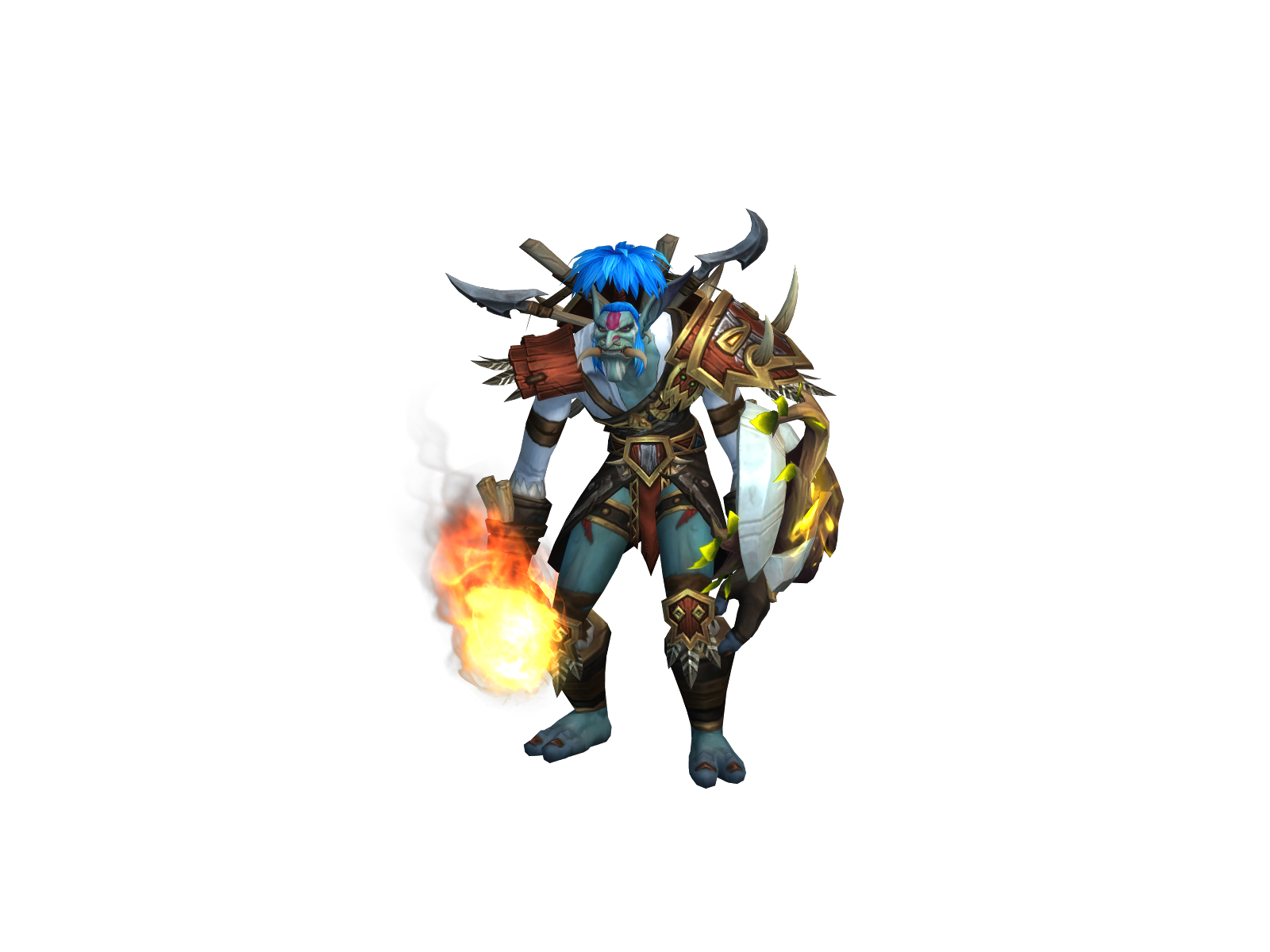 Retrototem 3D character render