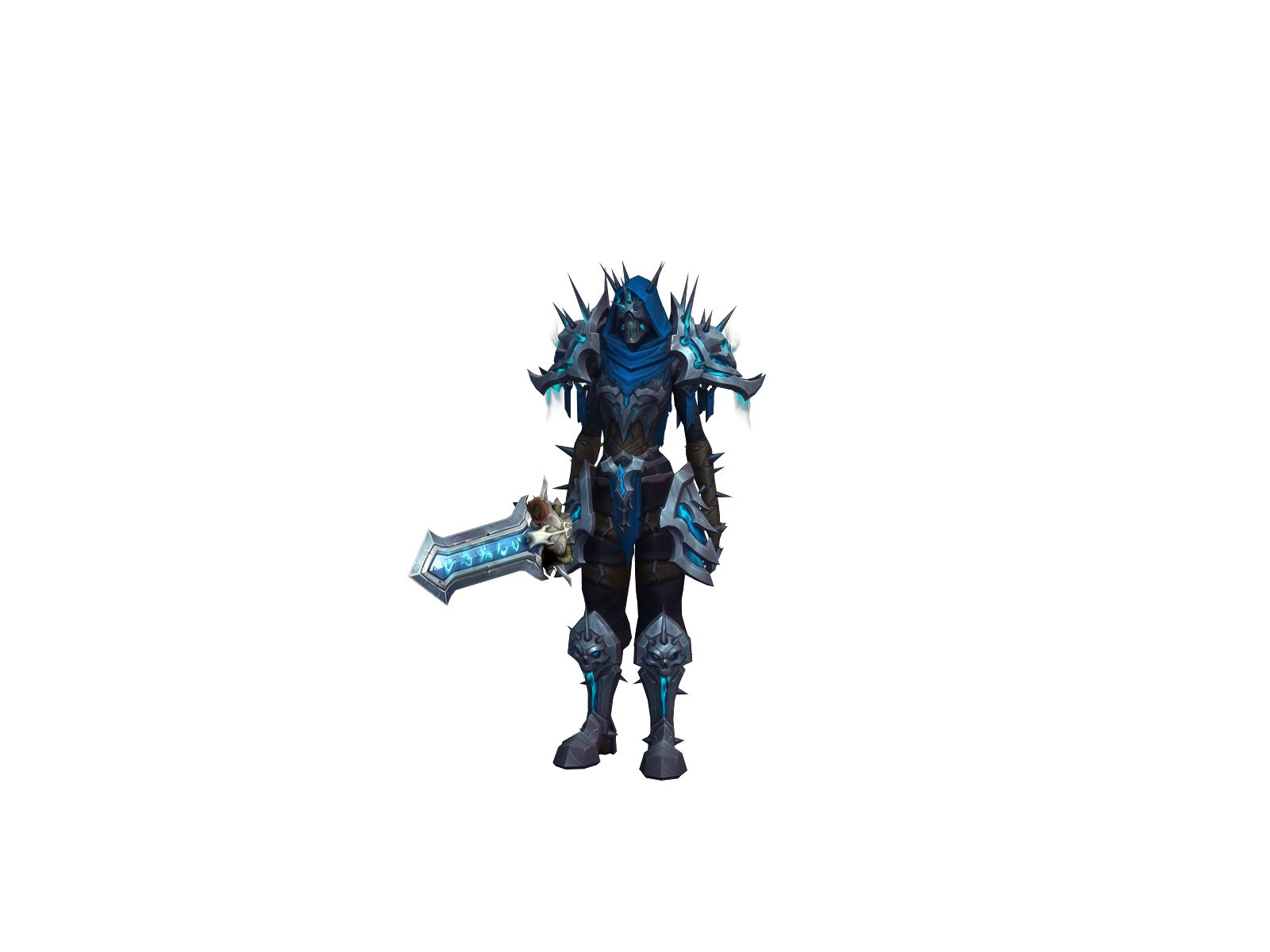 Exodia 3D character render