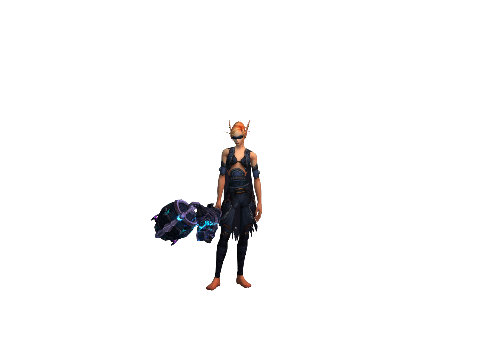 Nikita 3D character render