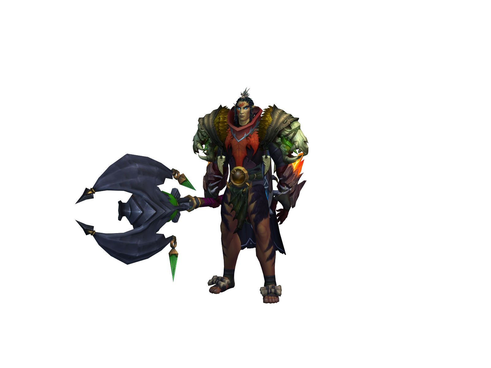 Hordranir 3D character render