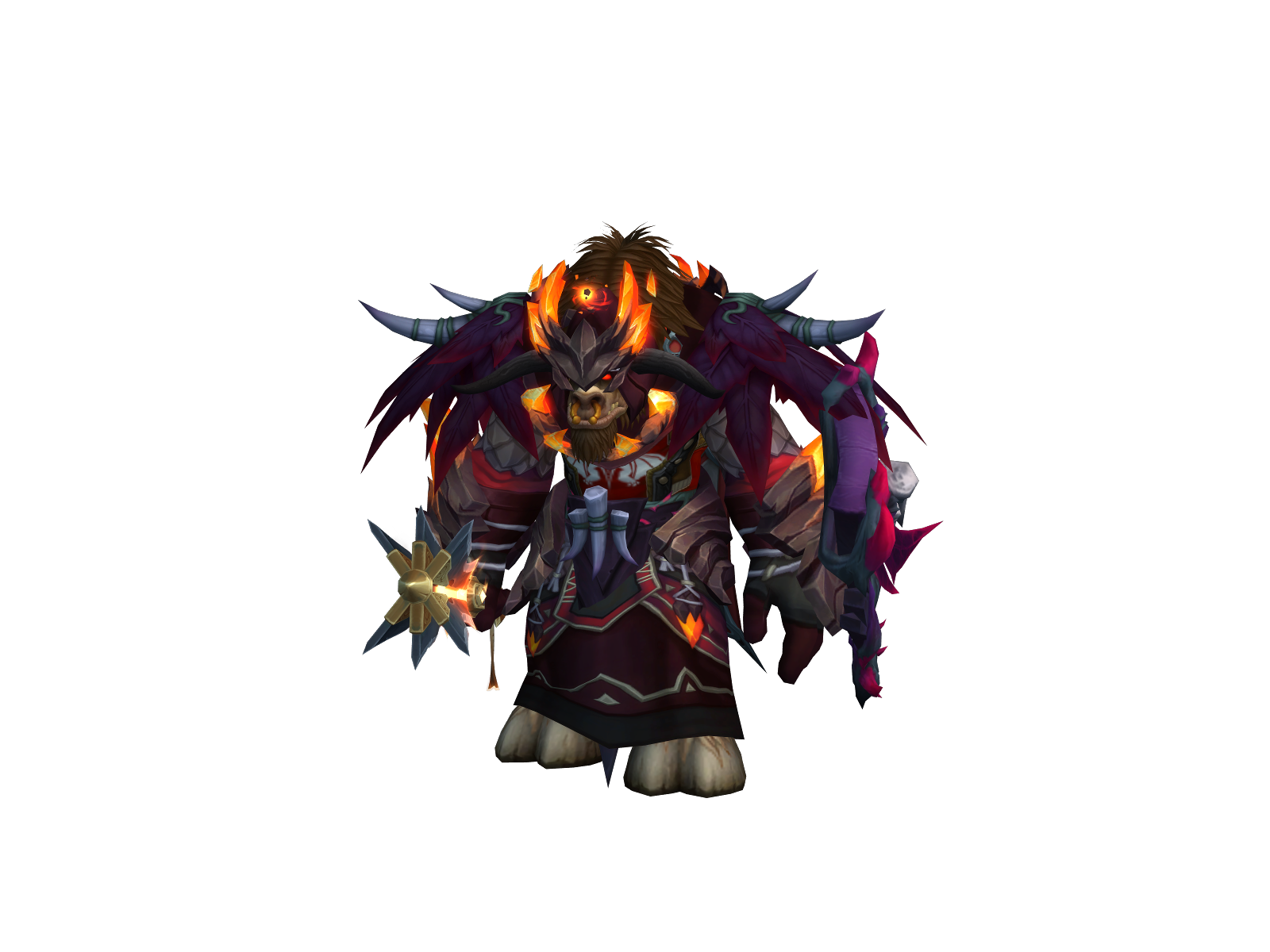 Gaurr 3D character render