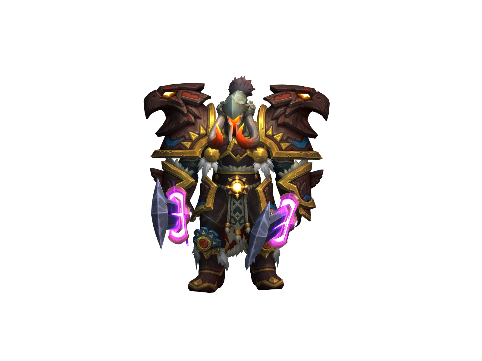 Reign 3D character render