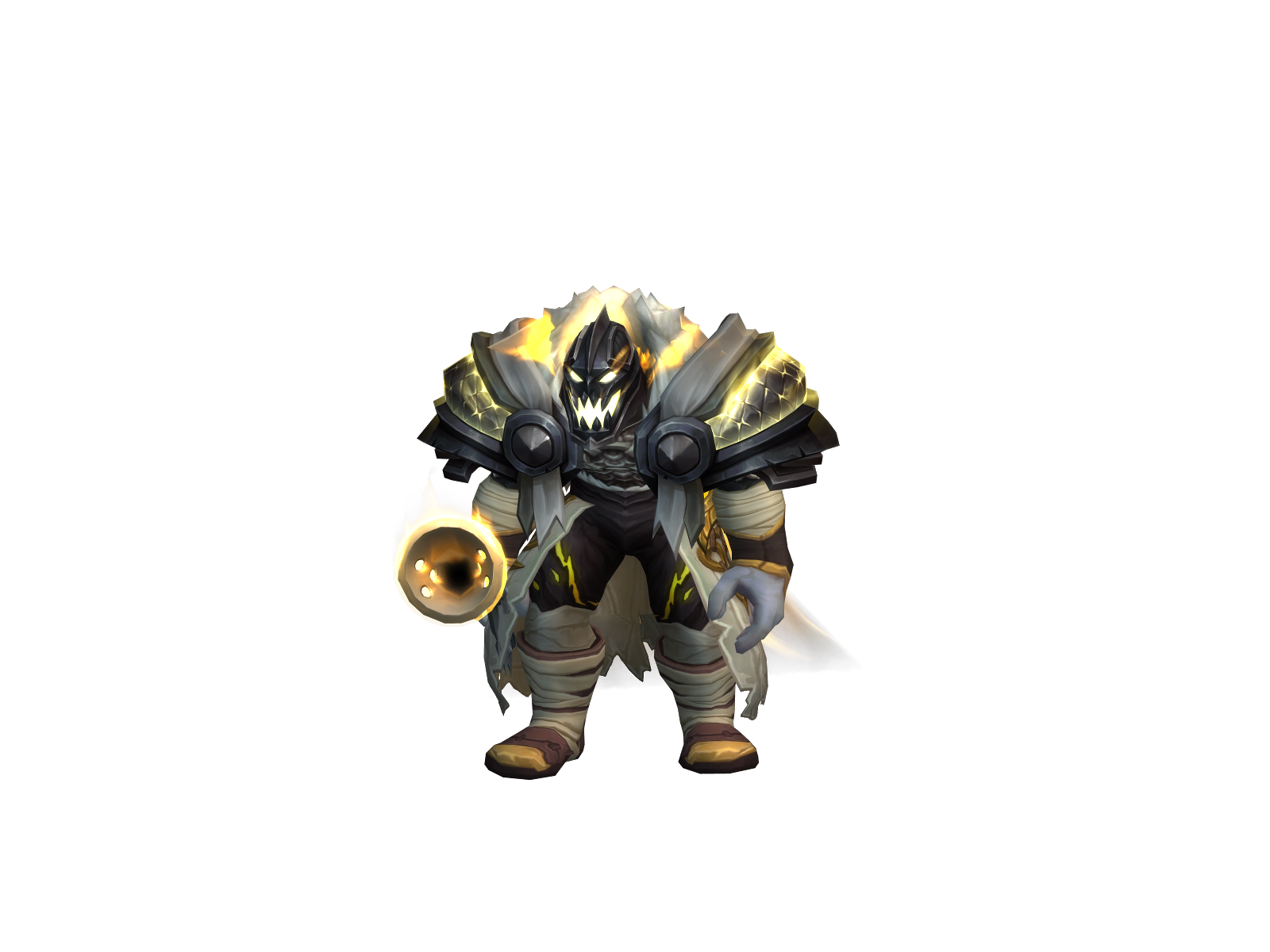 Raptorabuser 3D character render
