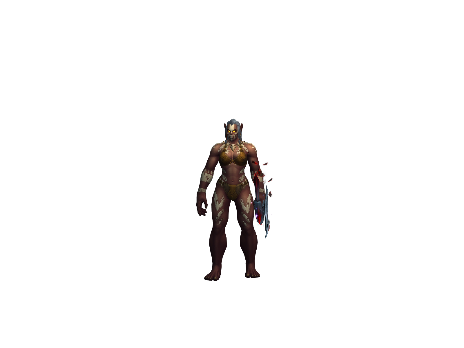 Huntrez 3D character render