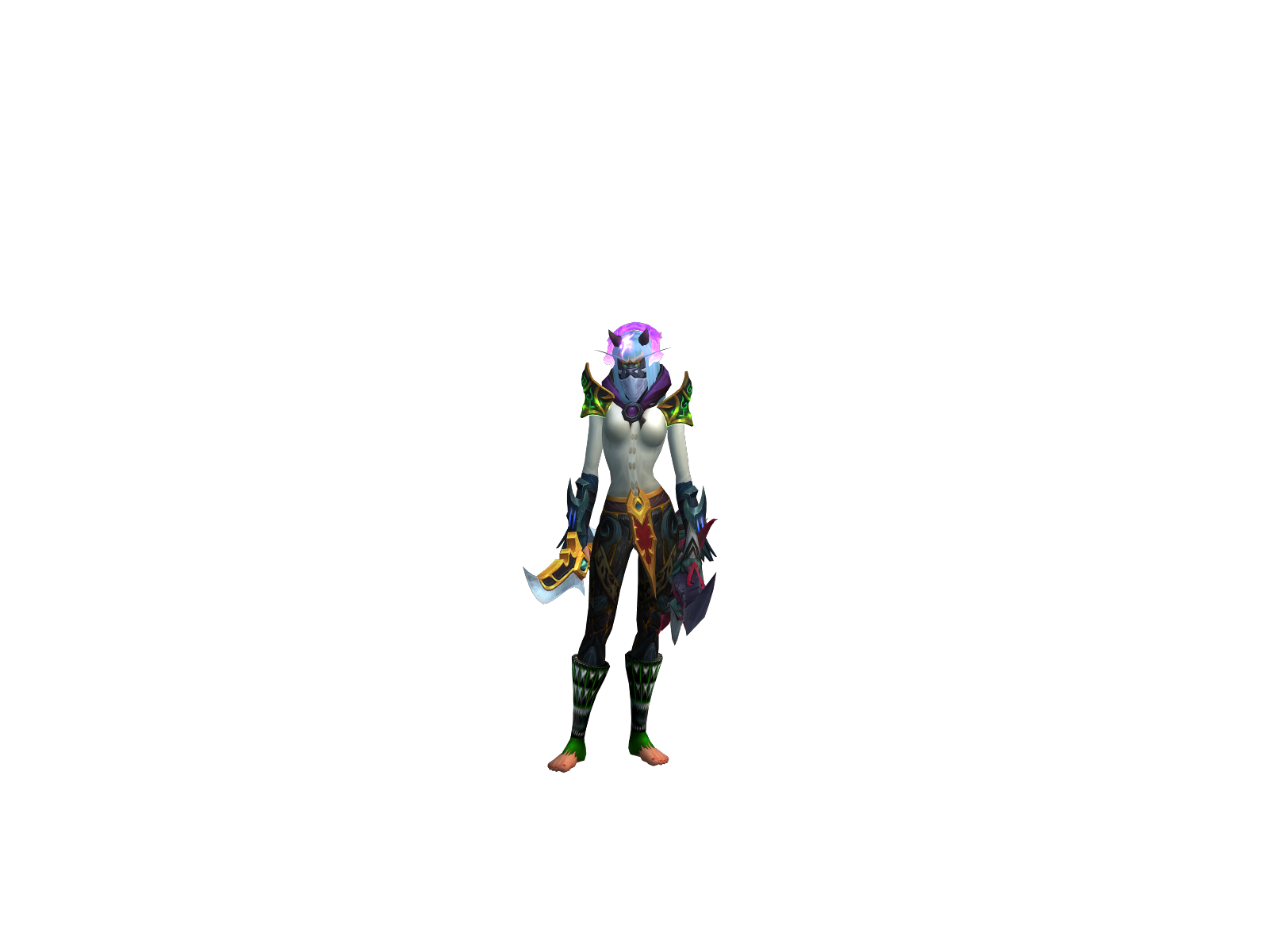 Noshikoshi 3D character render