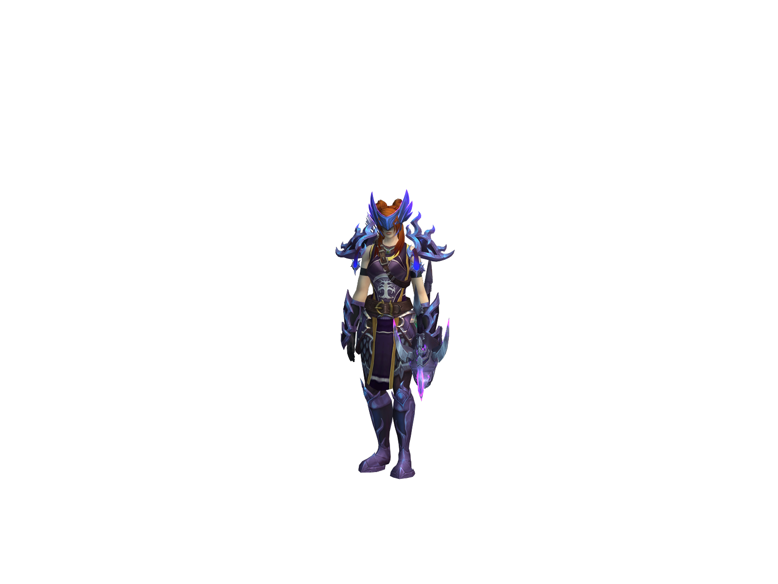 Sabea 3D character render