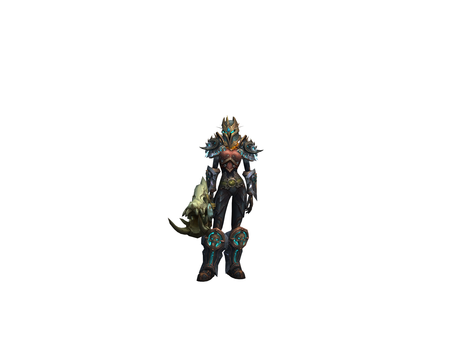 Xakara 3D character render
