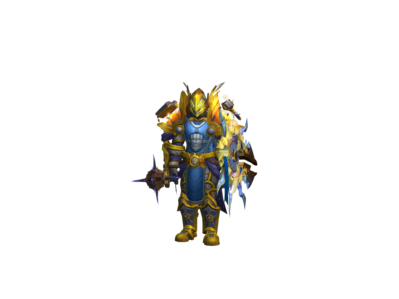 Luthron 3D character render