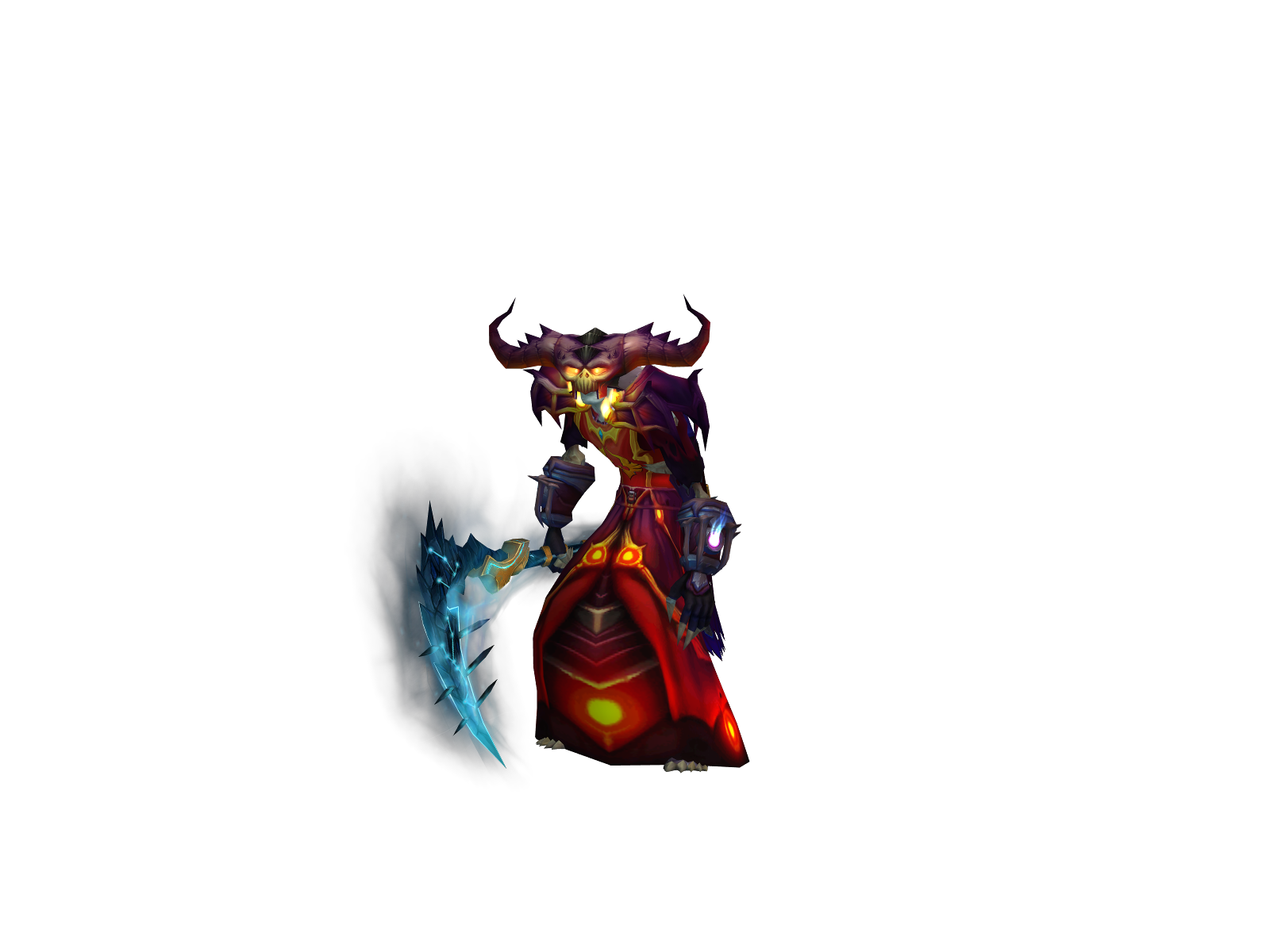Feår 3D character render