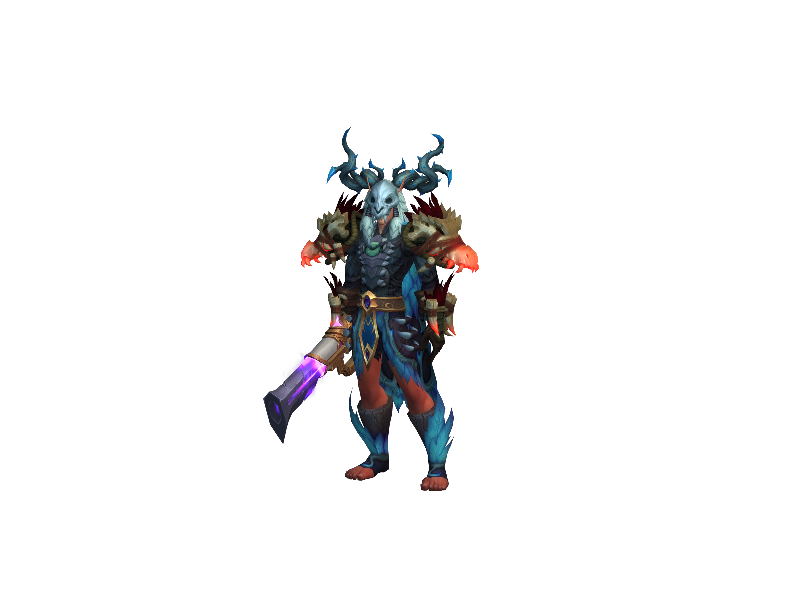Shãq 3D character render