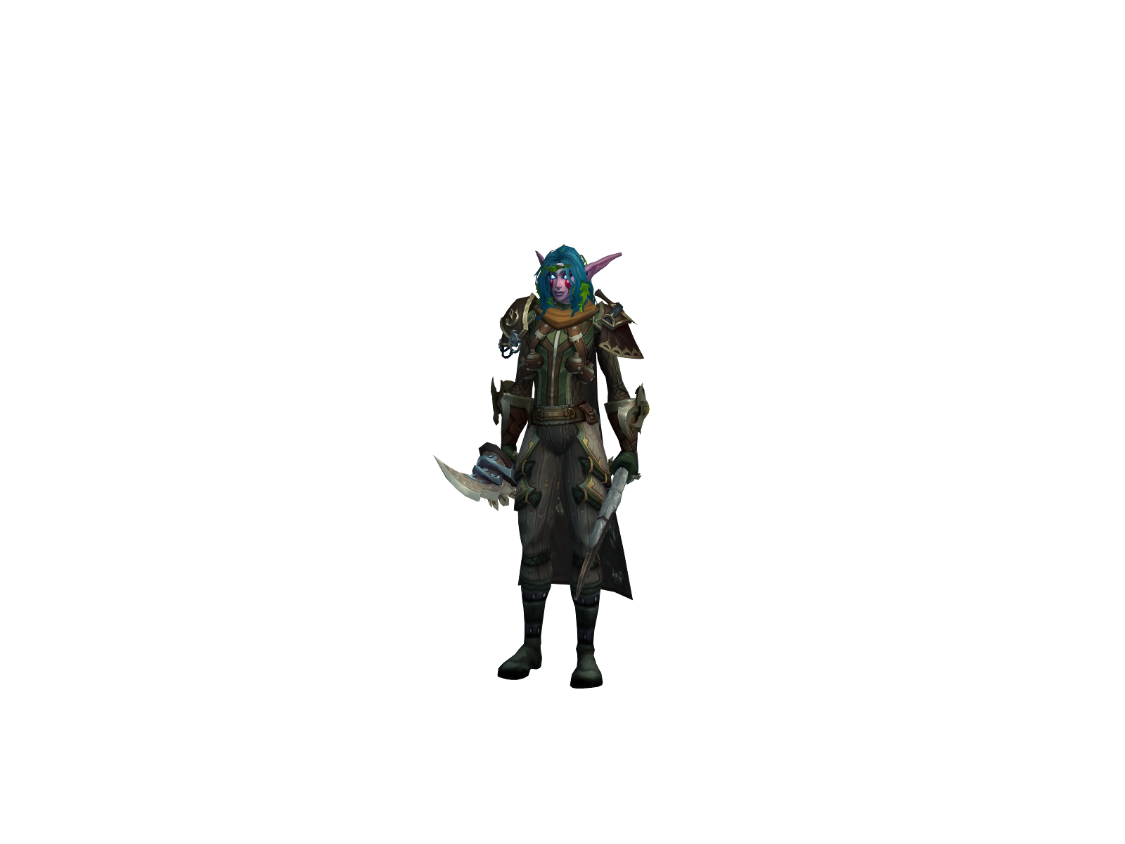 Allioops 3D character render