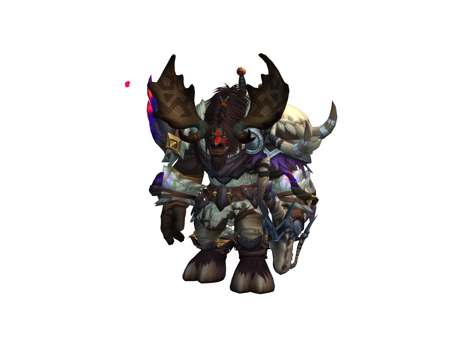 Tomahawk 3D character render