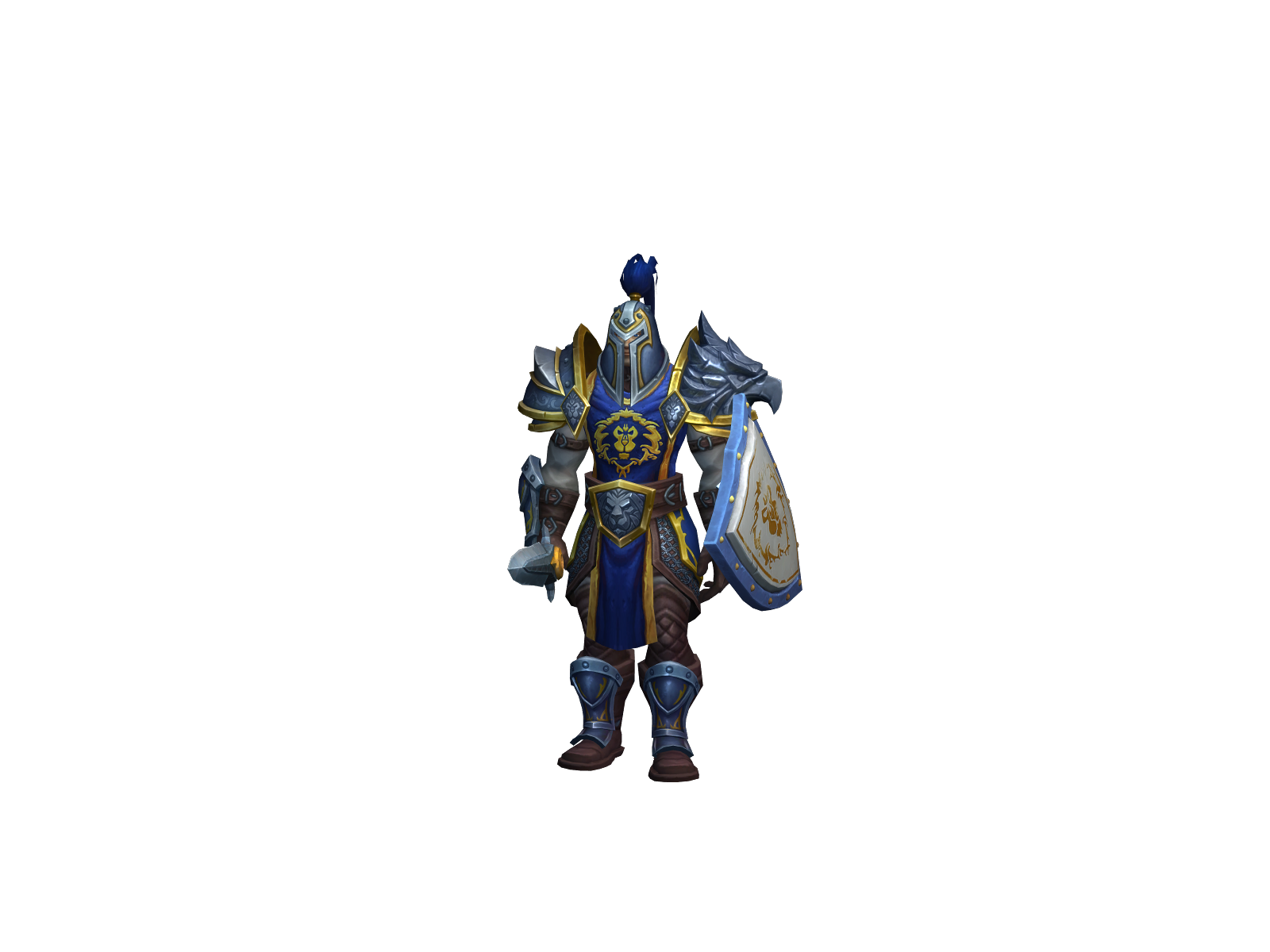 Kraff 3D character render