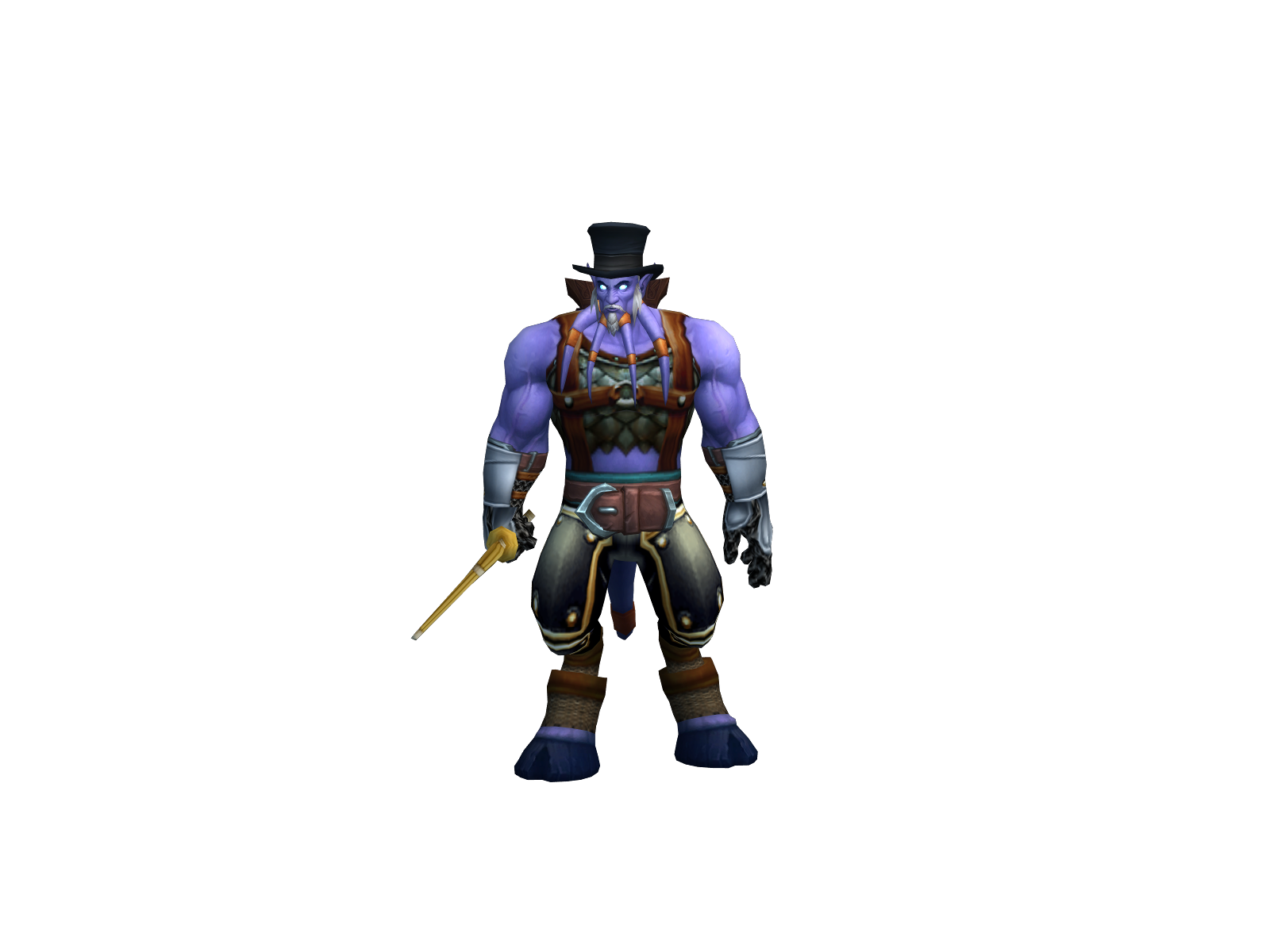 Sprungwright 3D character render