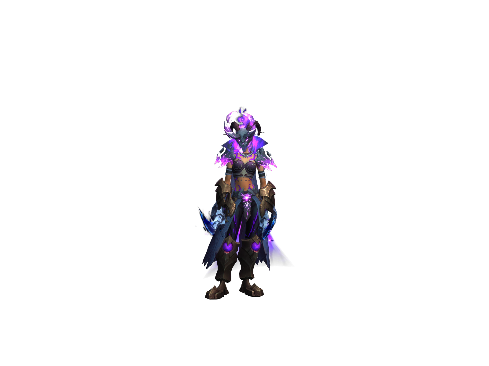 Telanaga 3D character render