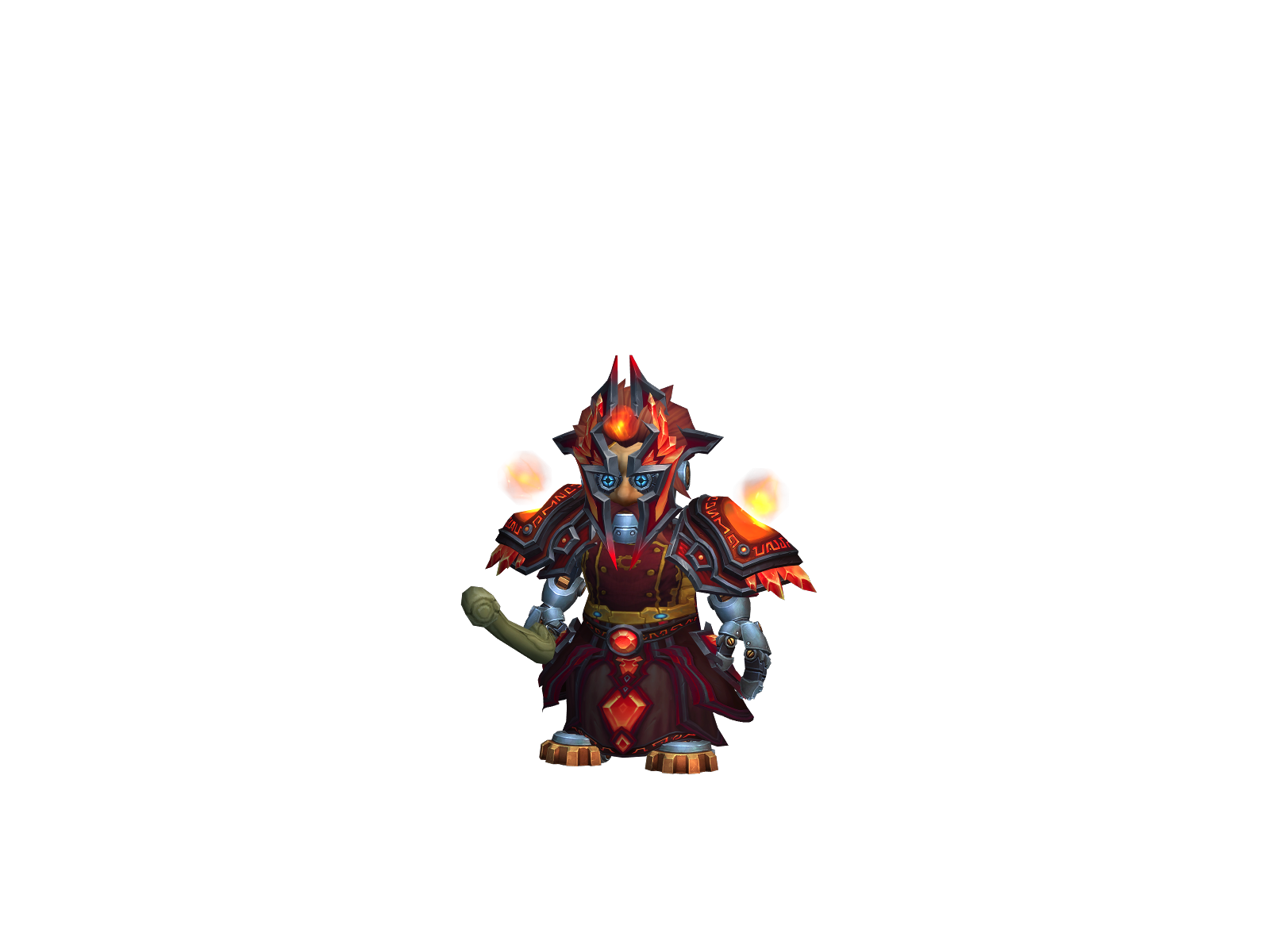 Battlegnome 3D character render
