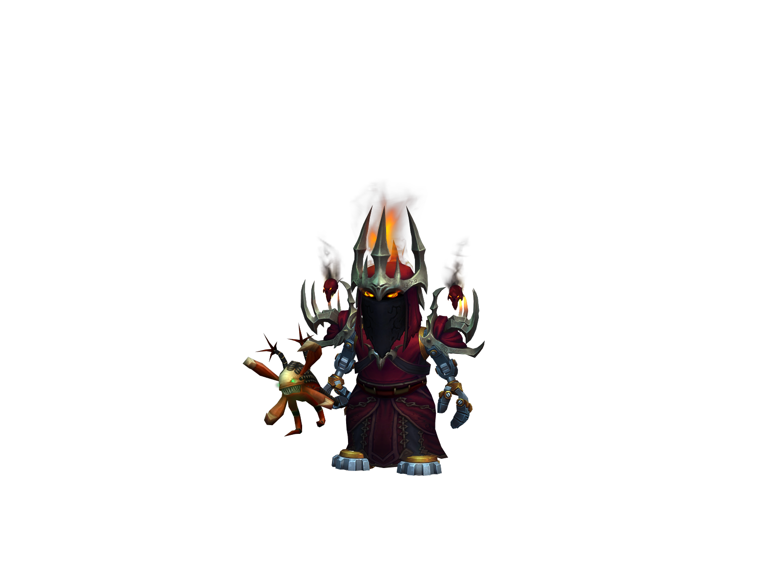 Azron 3D character render