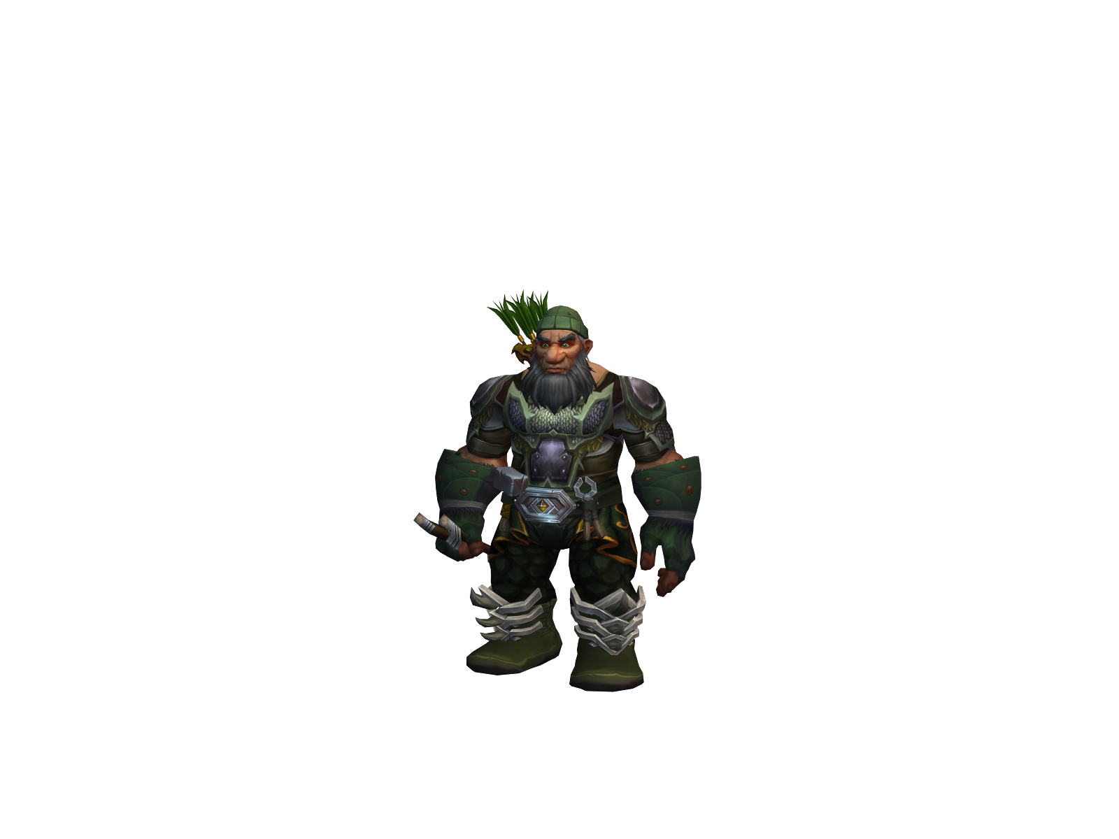 Aseili 3D character render