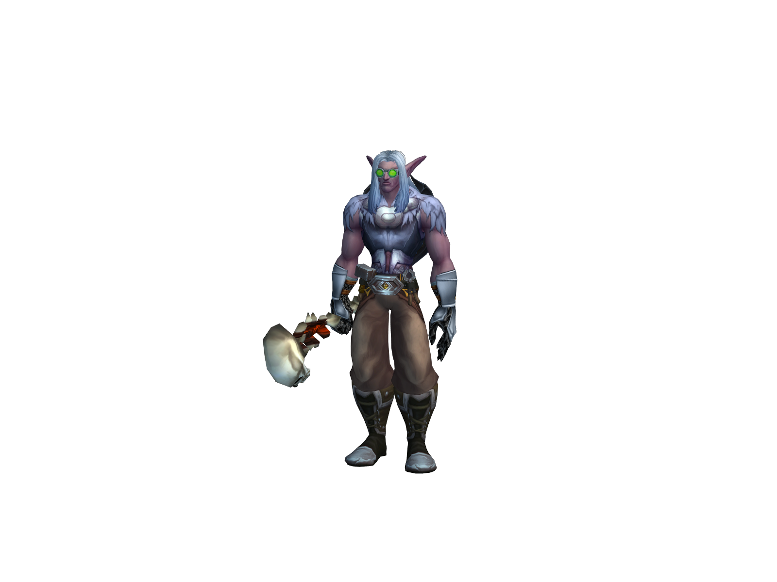 Mytht 3D character render