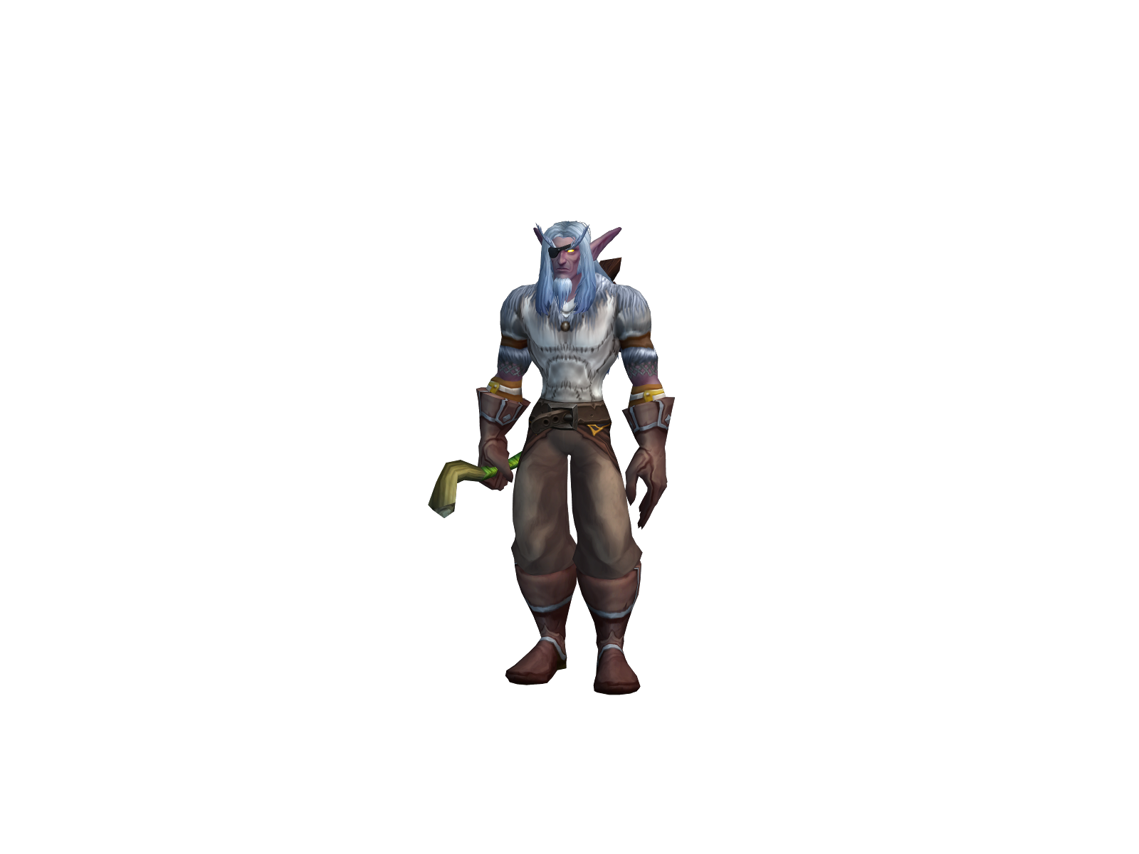 Phæryll 3D character render