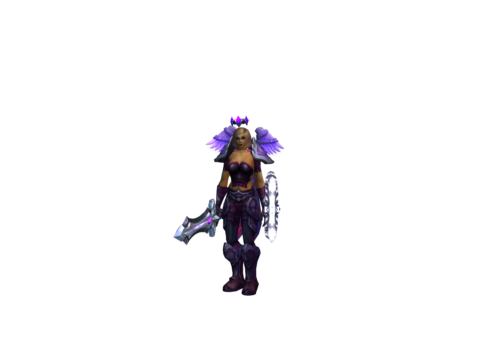 Ariaell character render