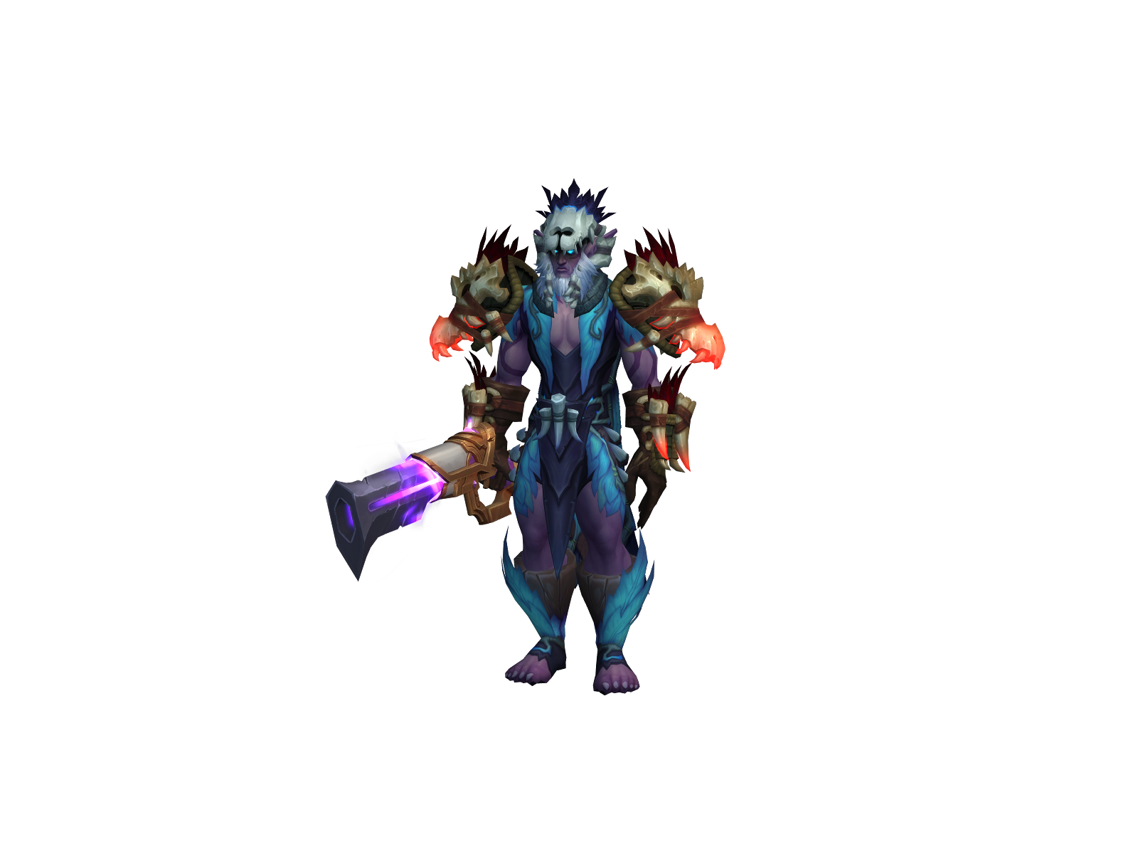 Odindio 3D character render