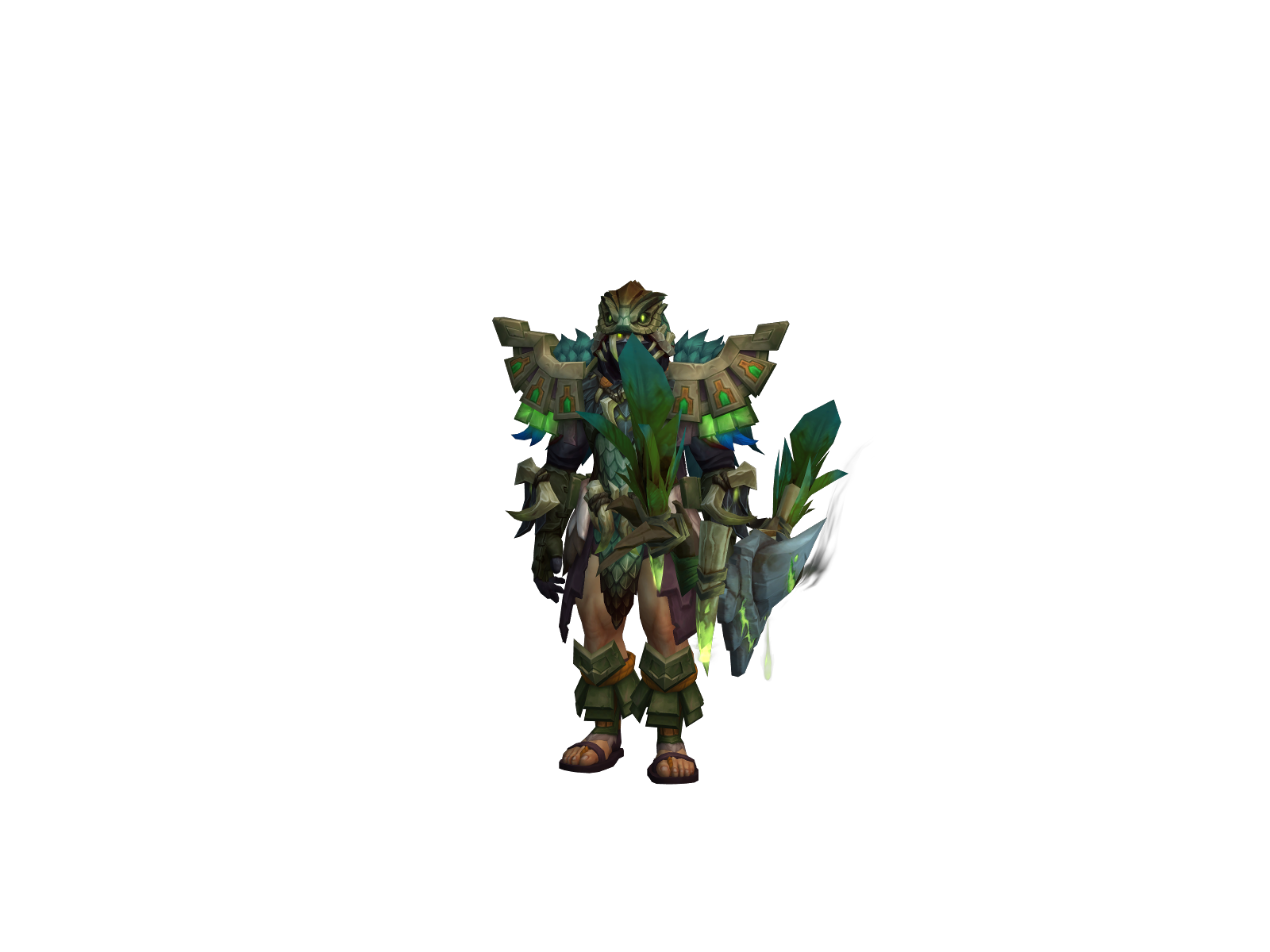 Jakek 3D character render