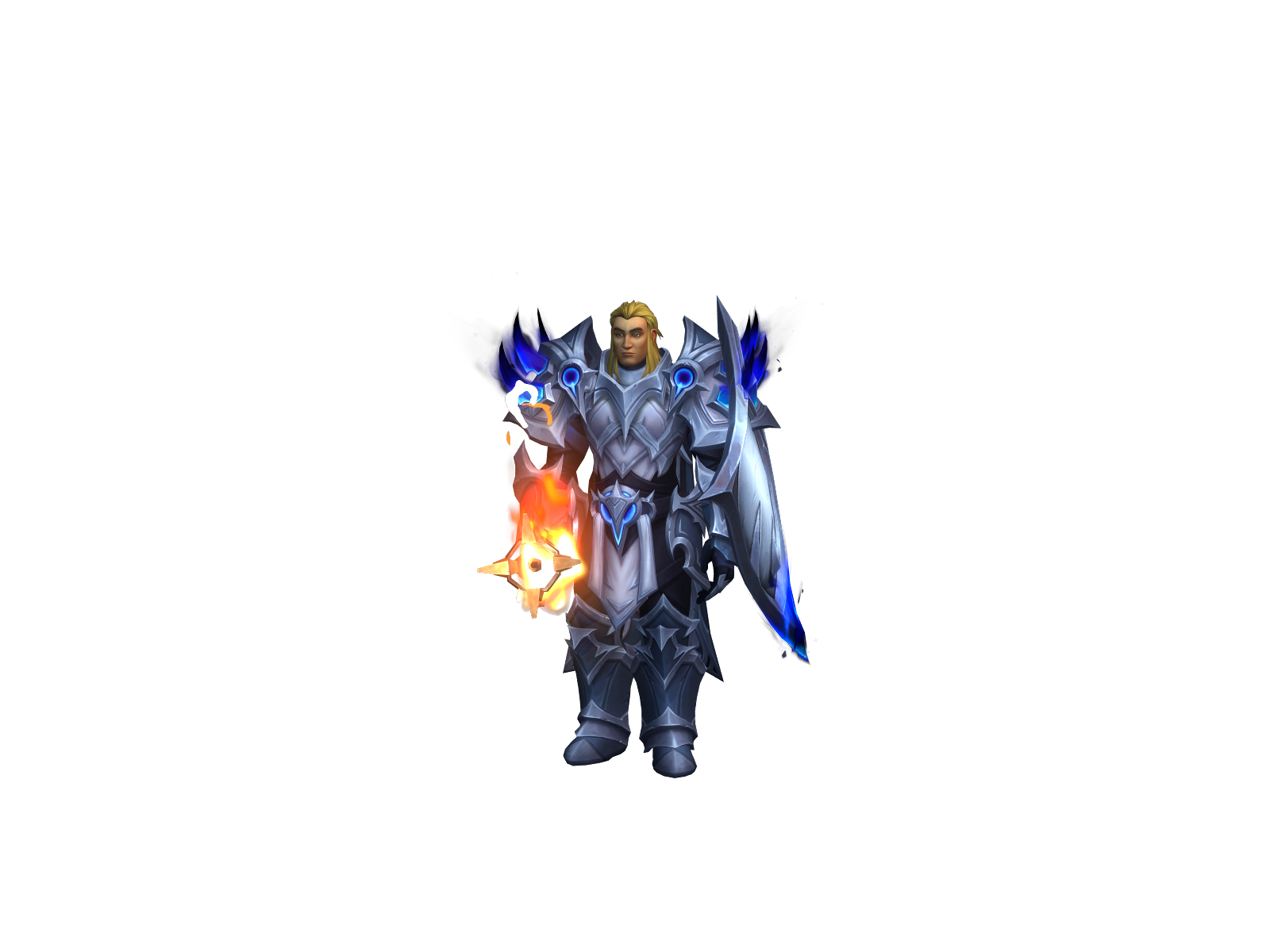 Venerations 3D character render