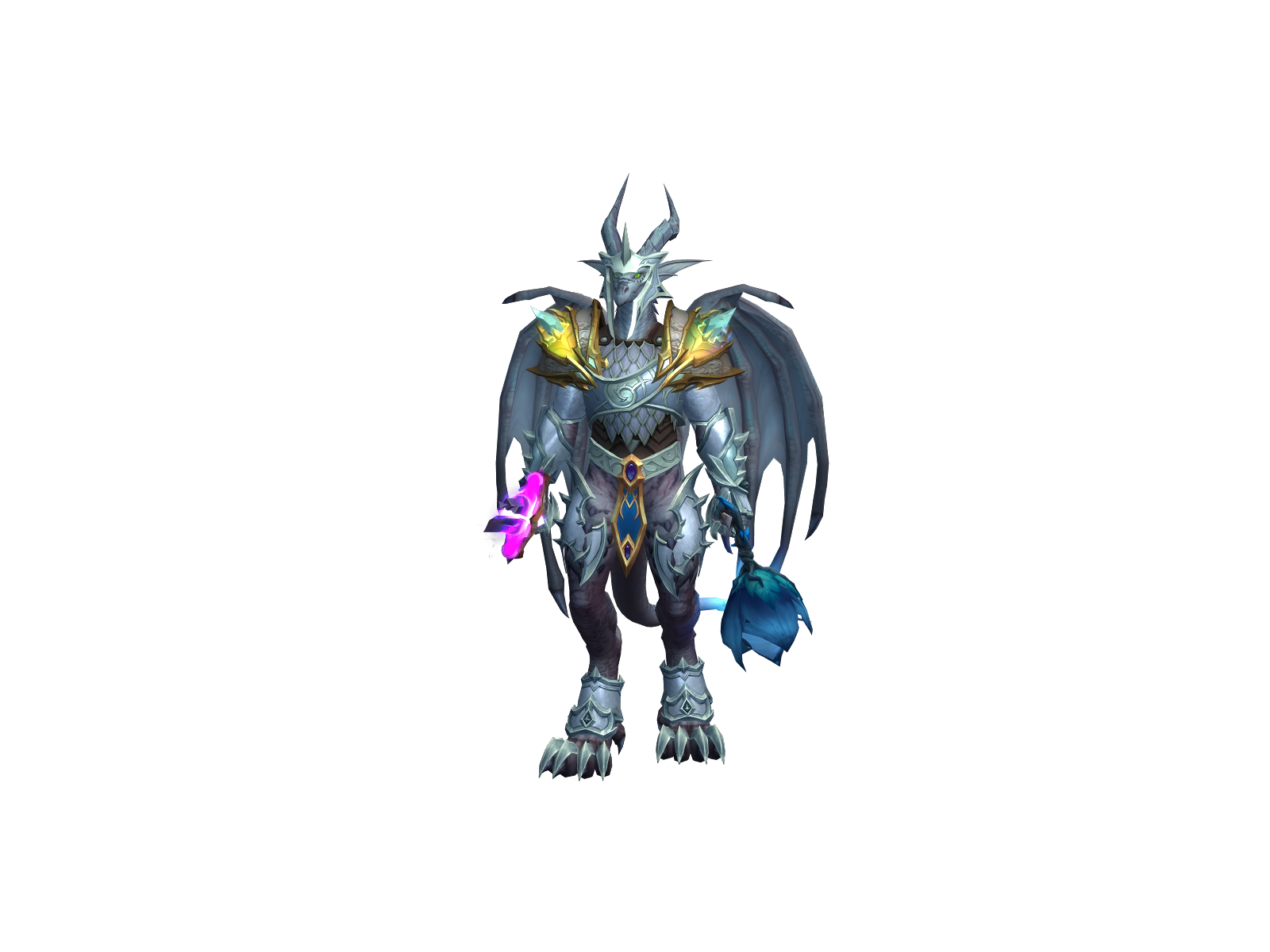 Krevdragon 3D character render