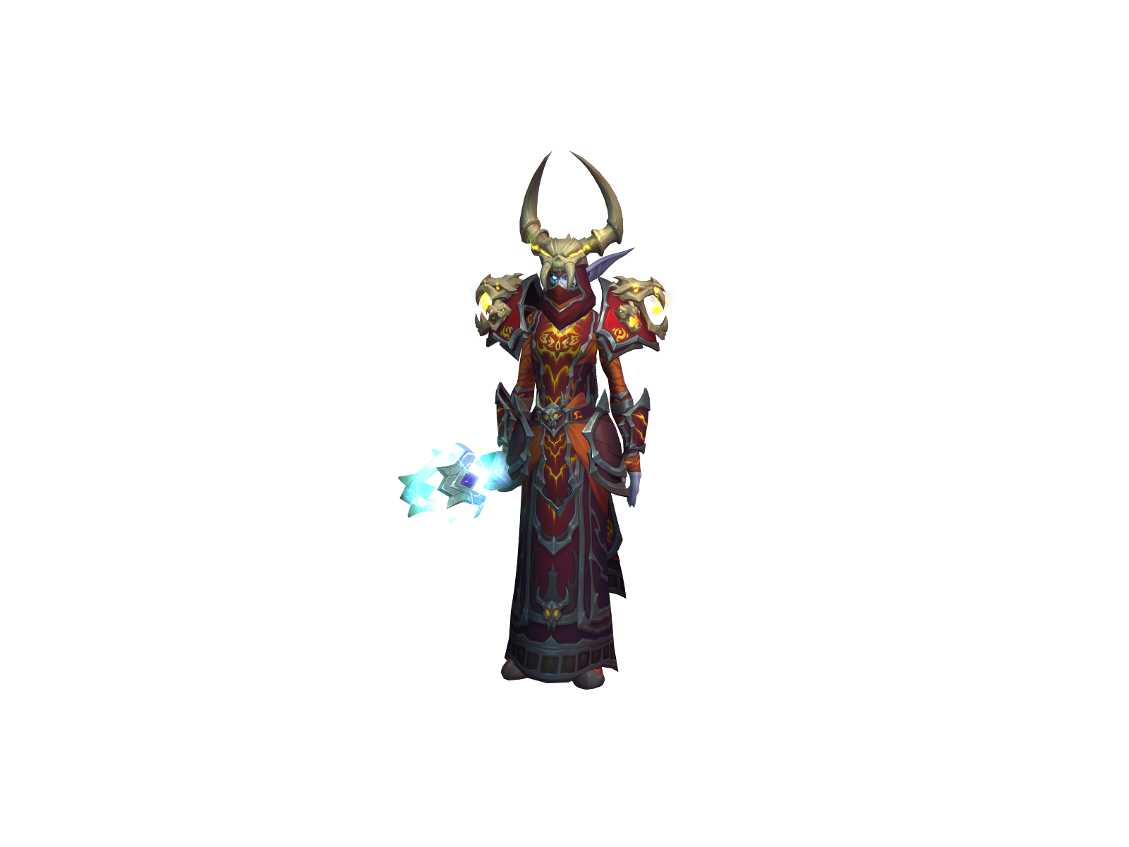 Remixwarlock 3D character render