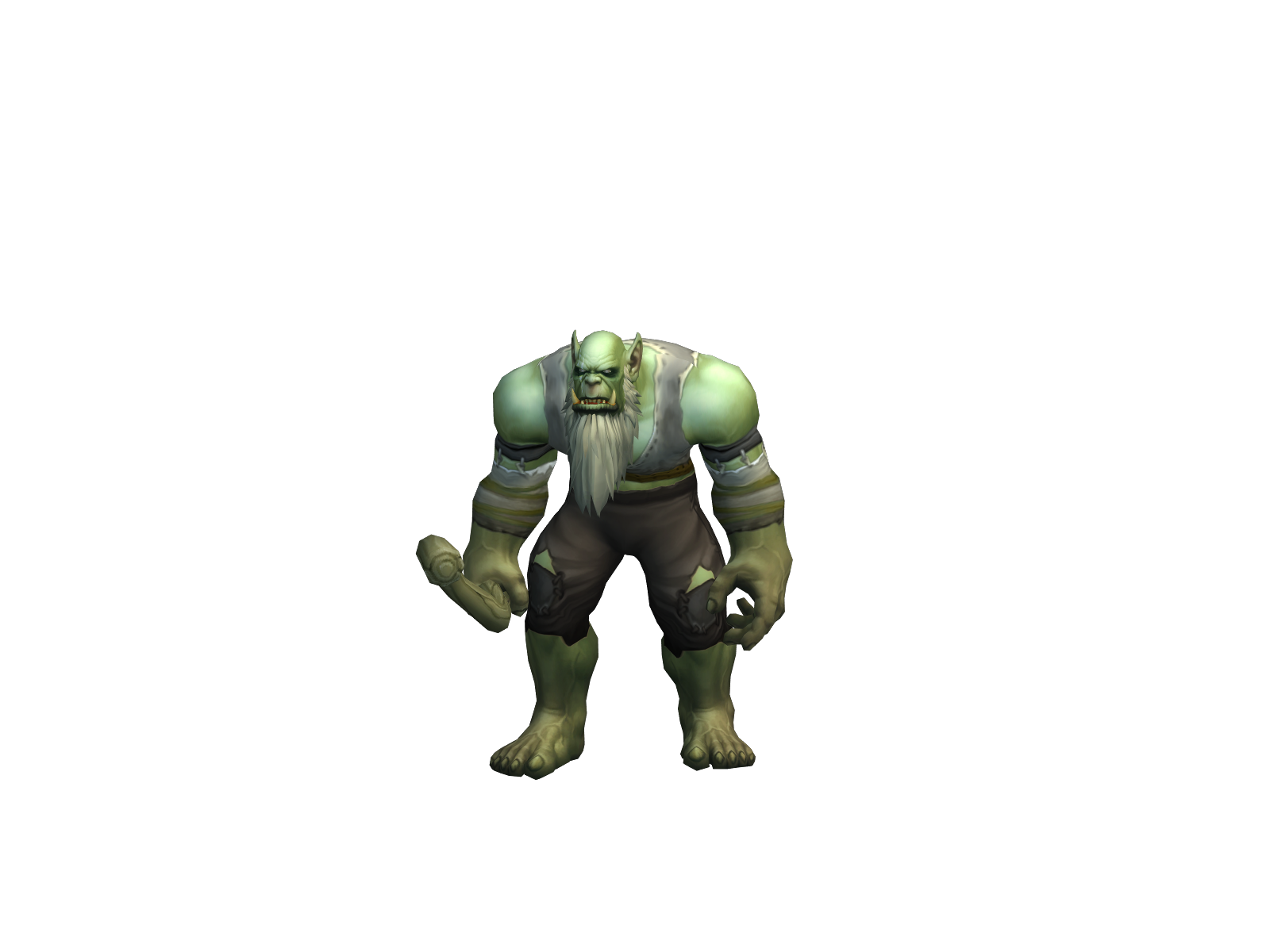 Sargaras 3D character render